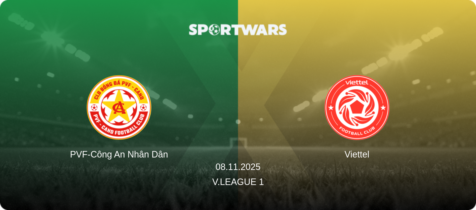 PVF-Công An Nhân Dân — Viettel, 08.11.2025 — V.League 1 (match preview)