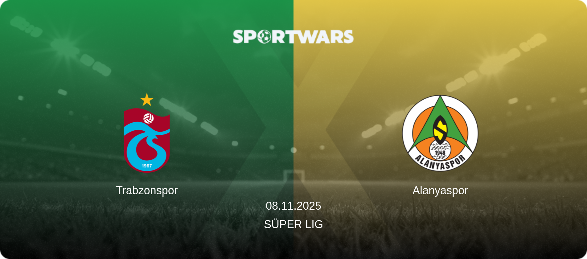 Trabzonspor — Alanyaspor, 08.11.2025 — Süper Lig (match preview)