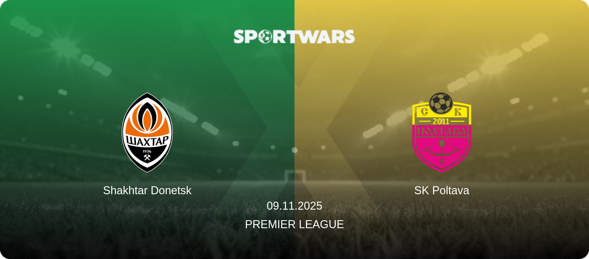 Shakhtar Donetsk — SK Poltava, 09.11.2025 — Premier League (match preview)