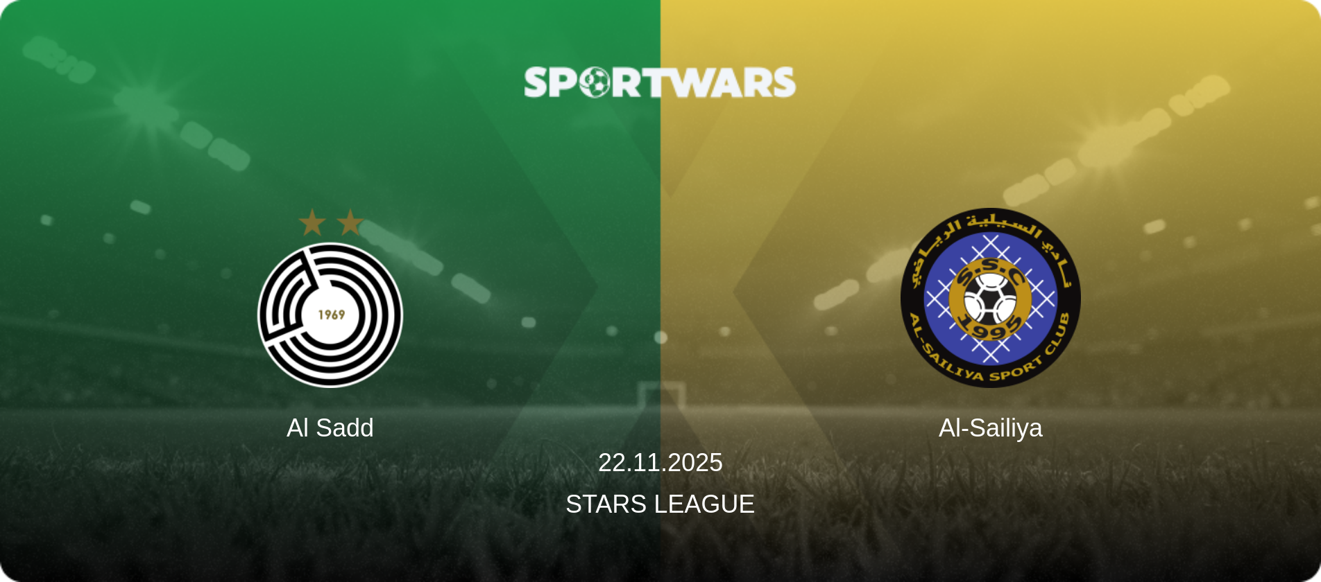 Al Sadd — Al-Sailiya, 22.11.2025 — Stars League (match preview)