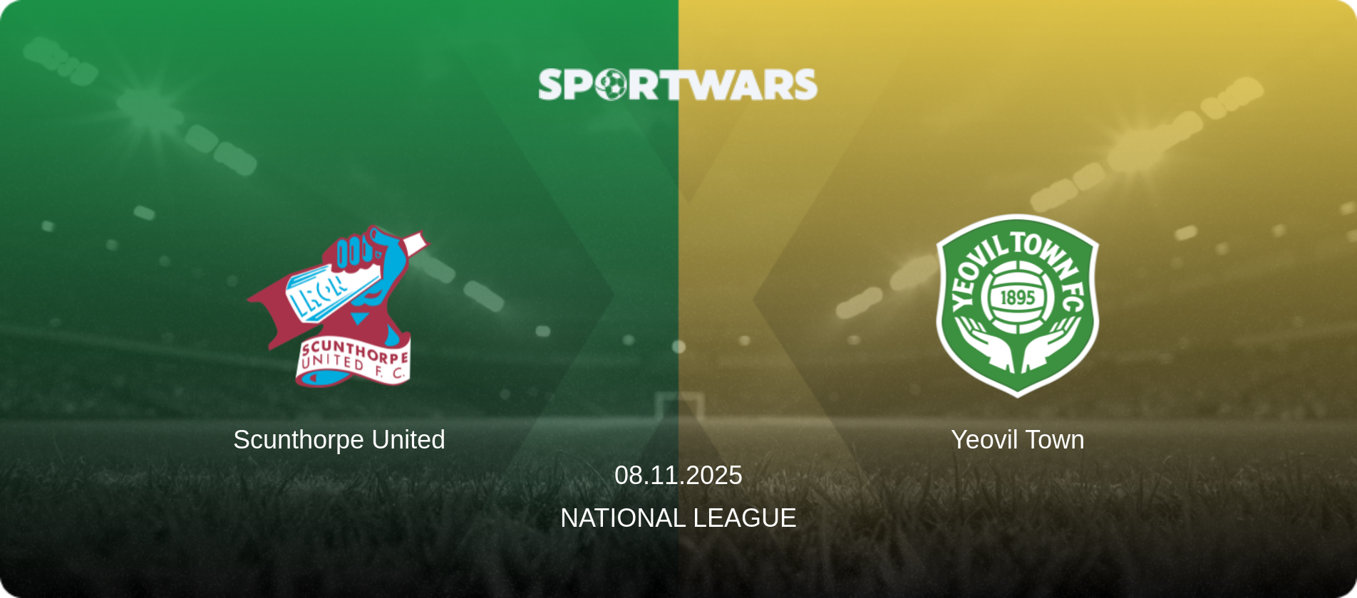 Scunthorpe United — Yeovil Town, 08.11.2025 — National League (match preview)