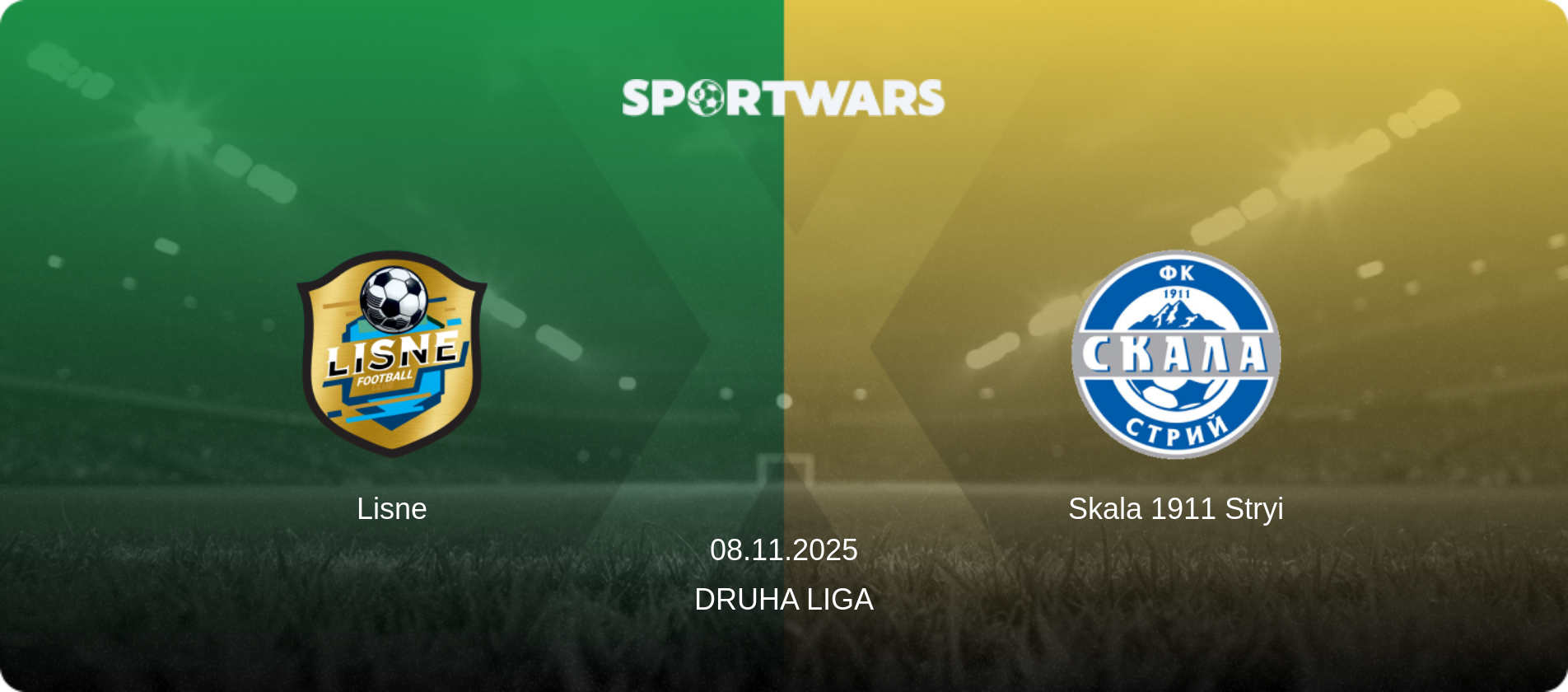 Lisne — Skala 1911 Stryi, 08.11.2025 — Druha Liga (match preview)