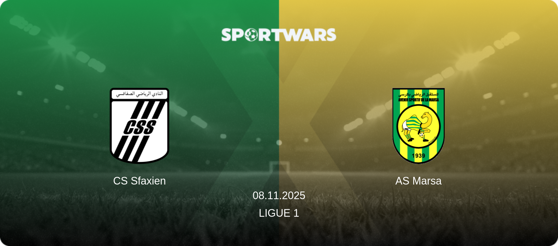CS Sfaxien — AS Marsa, 08.11.2025 — Ligue 1 (match preview)
