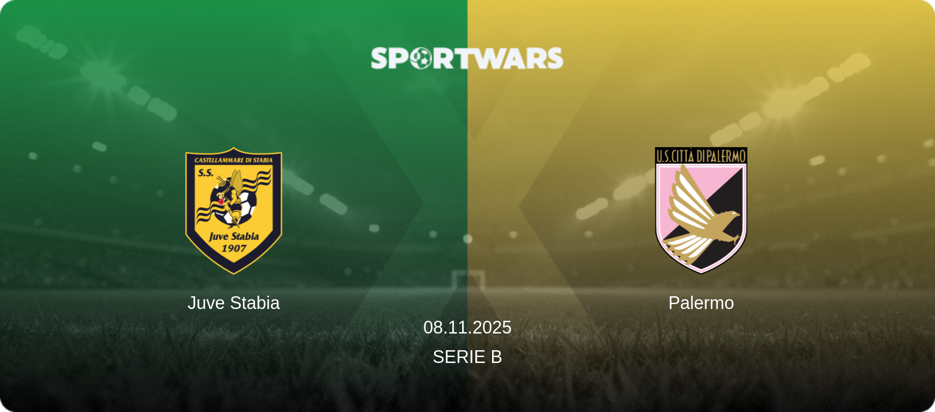 Juve Stabia — Palermo, 08.11.2025 — Serie B (match preview)
