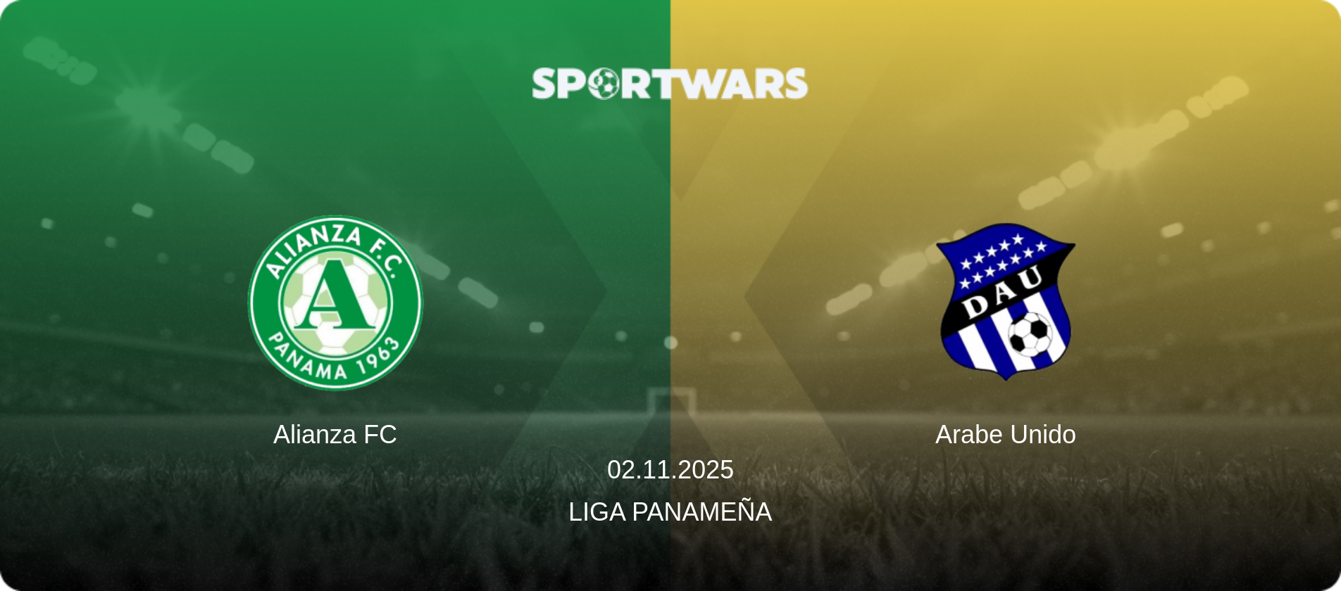 Alianza FC — Arabe Unido, 02.11.2025 — Liga Panameña (match preview)