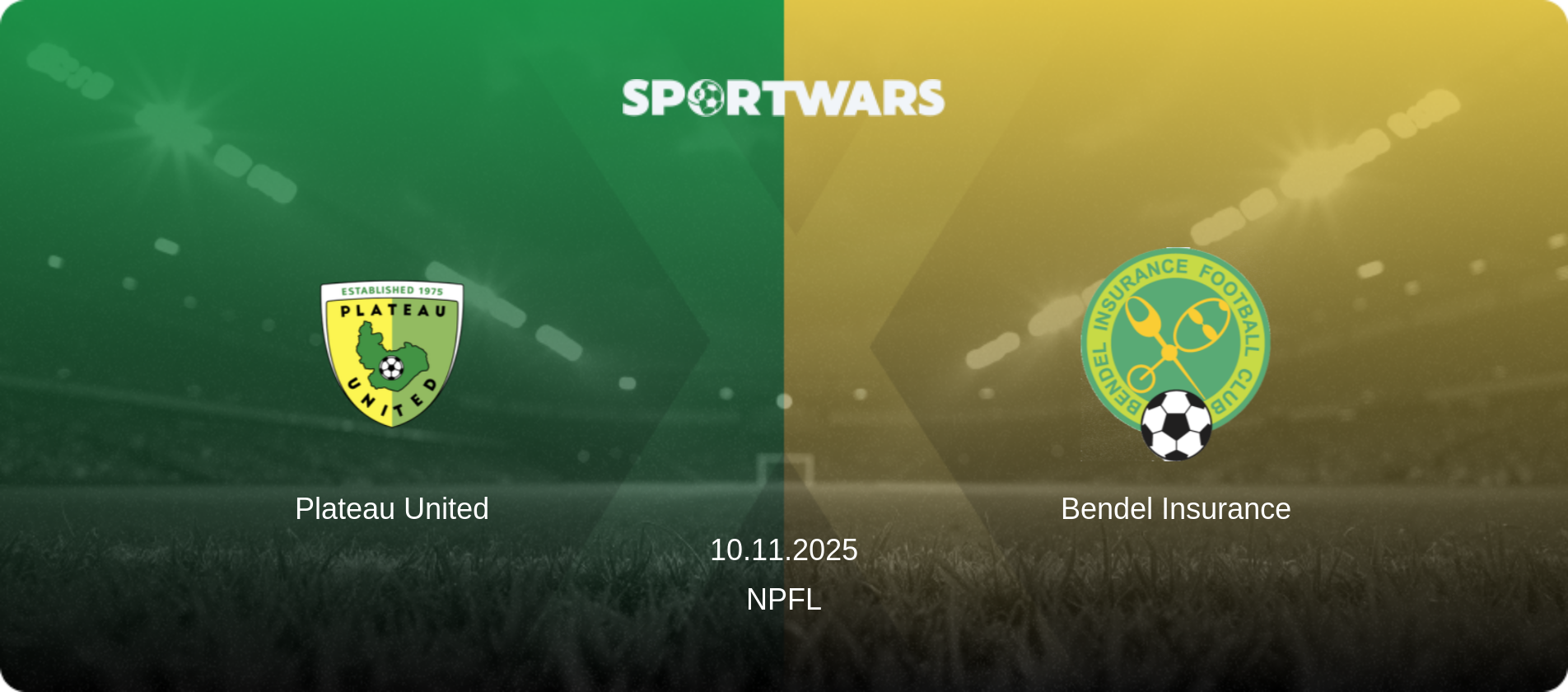 Plateau United — Bendel Insurance, 10.11.2025 — NPFL (match preview)