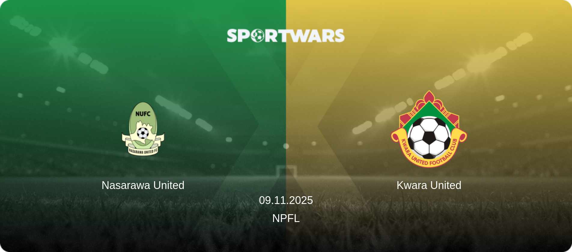 Nasarawa United — Kwara United, 09.11.2025 — NPFL (match preview)