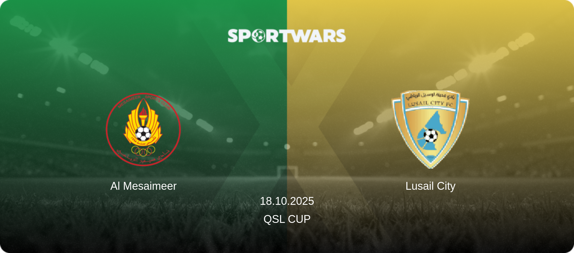 Al Mesaimeer — Lusail City, 18.10.2025 — QSL Cup (match preview)