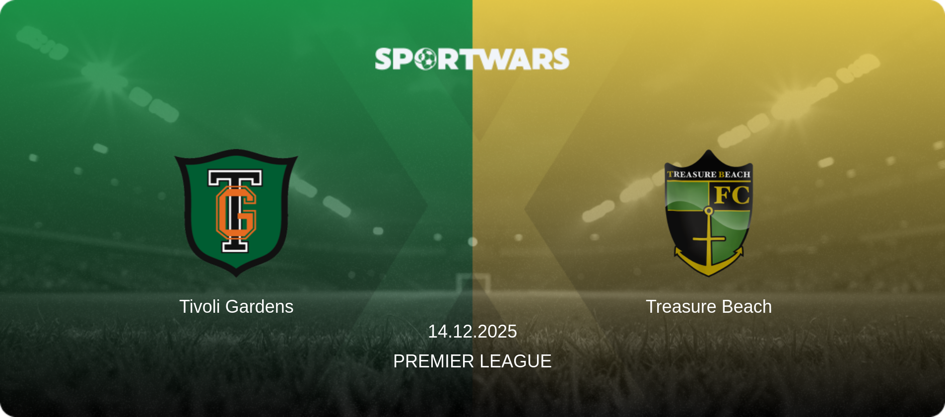 Tivoli Gardens — Treasure Beach, 14.12.2025 — Premier League (match preview)