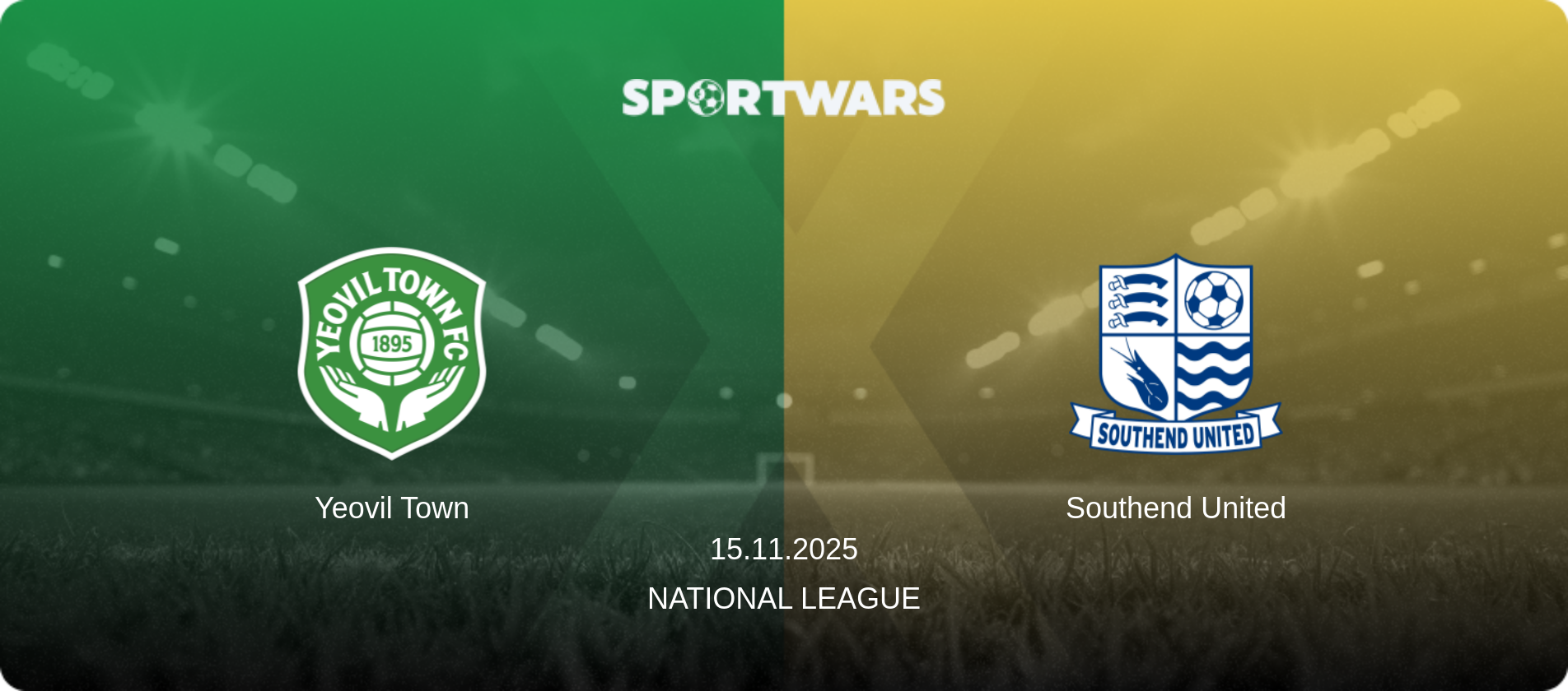 Yeovil Town — Southend United, 15.11.2025 — National League (match preview)