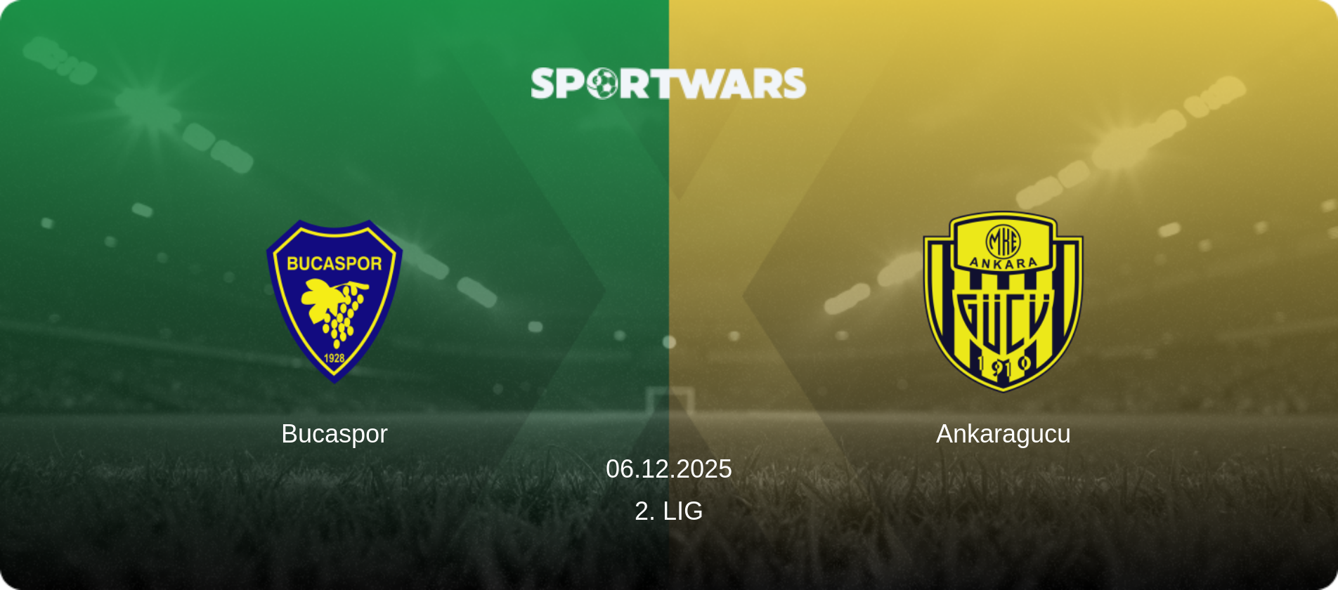 Bucaspor — Ankaragucu, 06.12.2025 — 2. Lig (match preview)