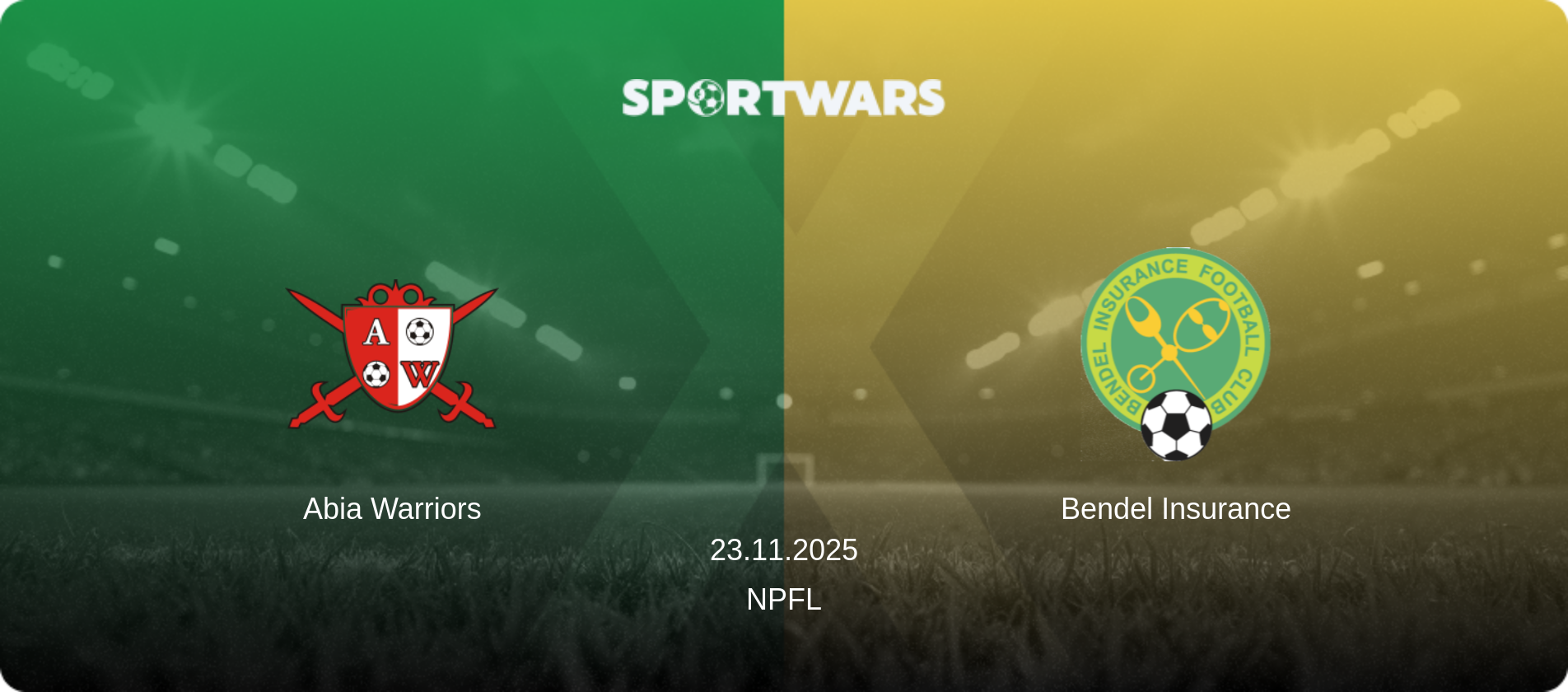 Abia Warriors — Bendel Insurance, 23.11.2025 — NPFL (match preview)