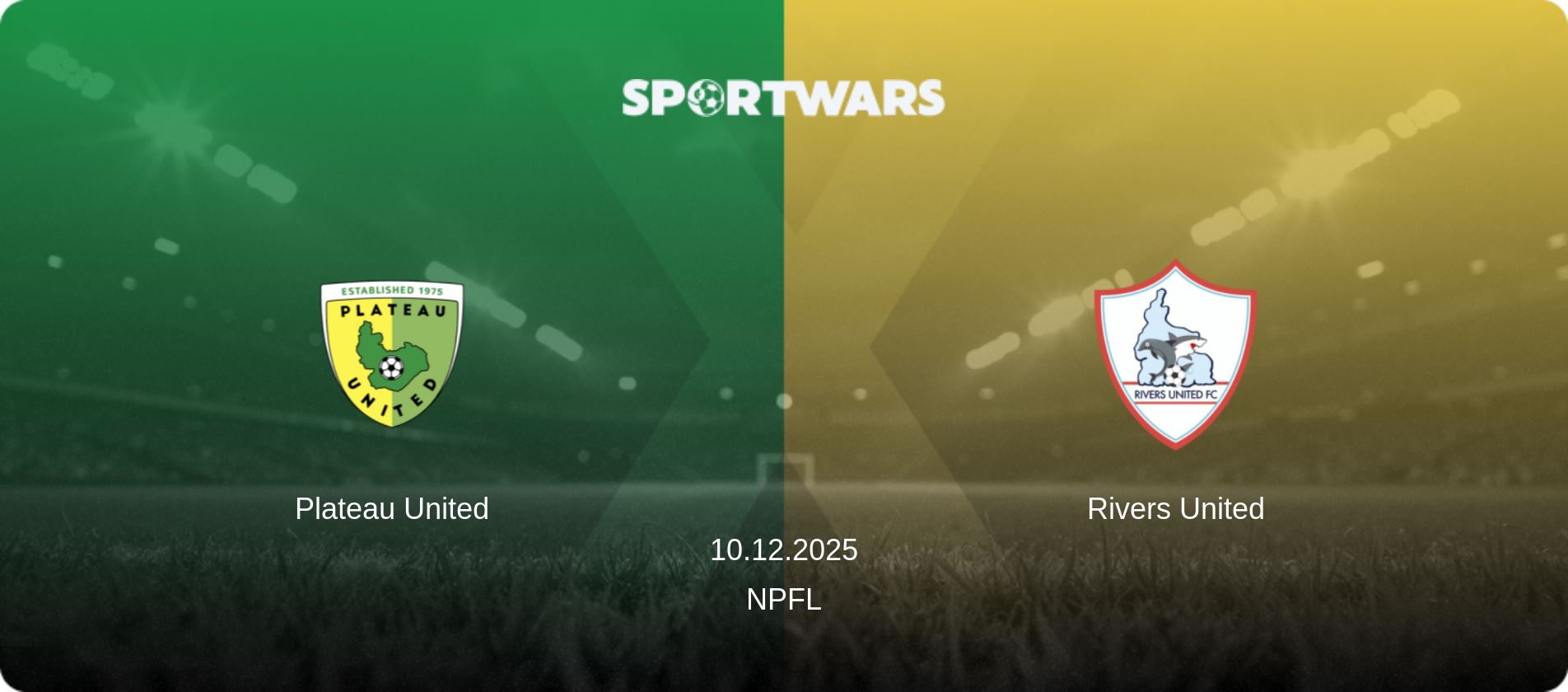 Plateau United — Rivers United, 10.12.2025 — NPFL (match preview)