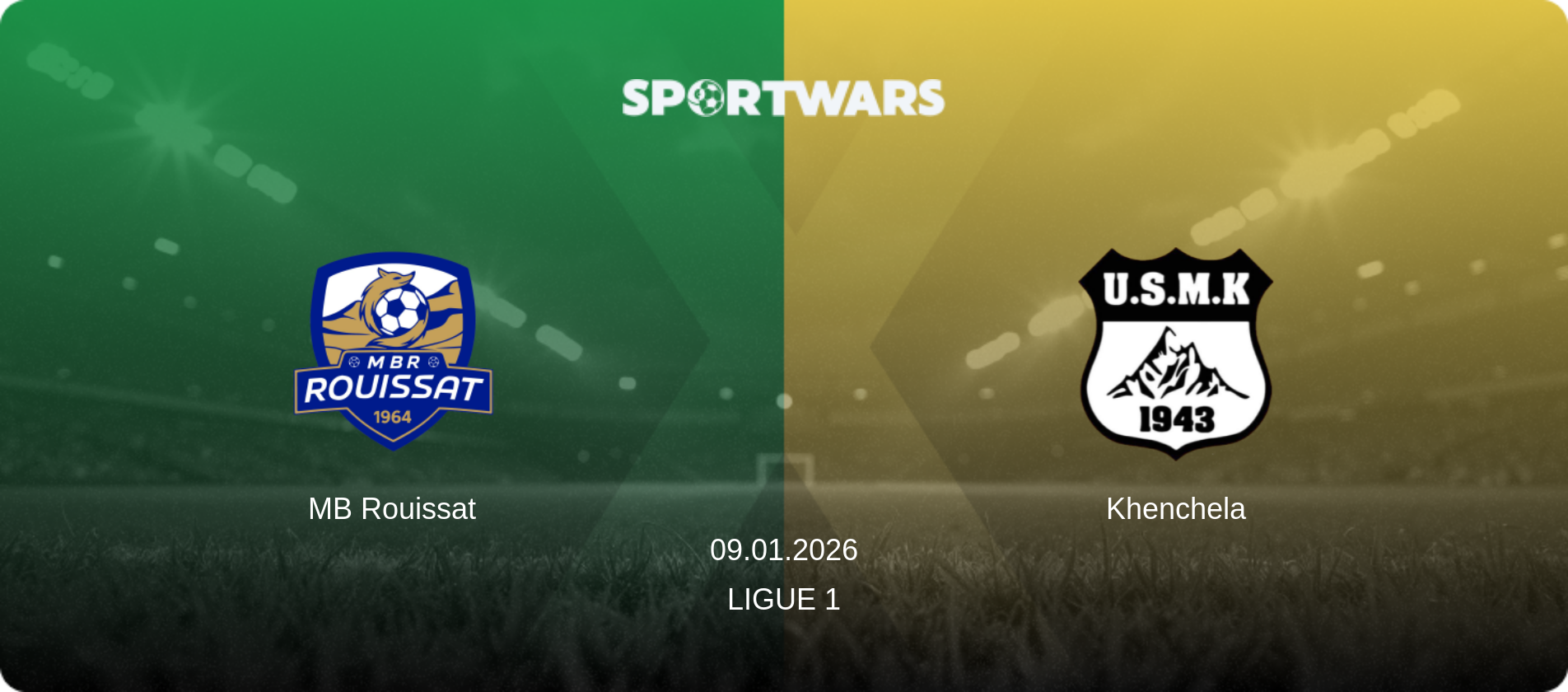 MB Rouissat — Khenchela, 09.01.2026 — Ligue 1 (match preview)