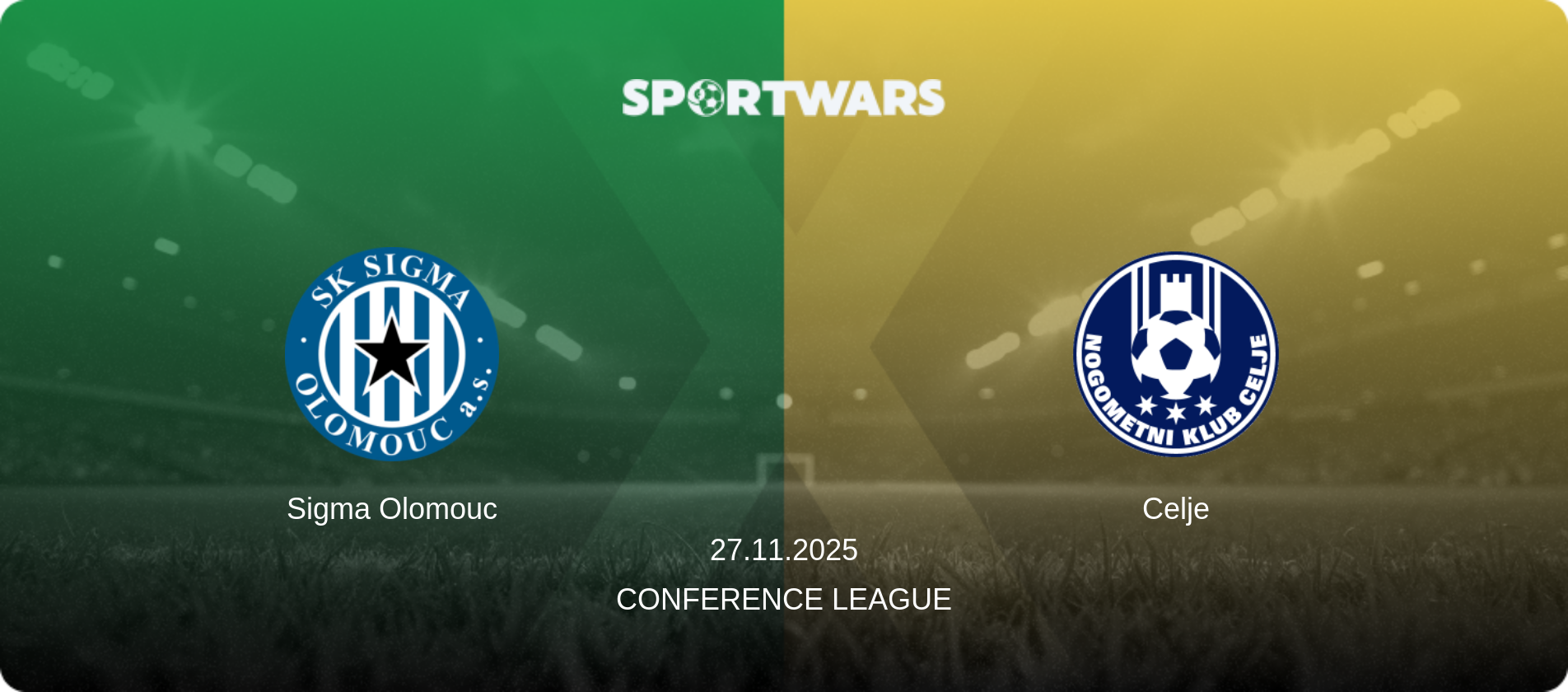 Sigma Olomouc — Celje, 27.11.2025 — Conference League (match preview)