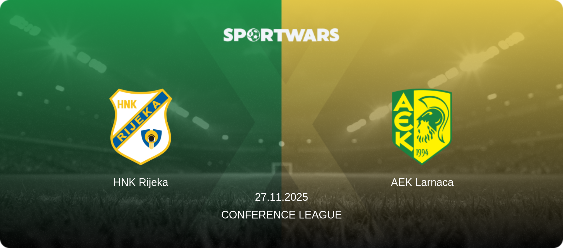 HNK Rijeka — AEK Larnaca, 27.11.2025 — Conference League (match preview)