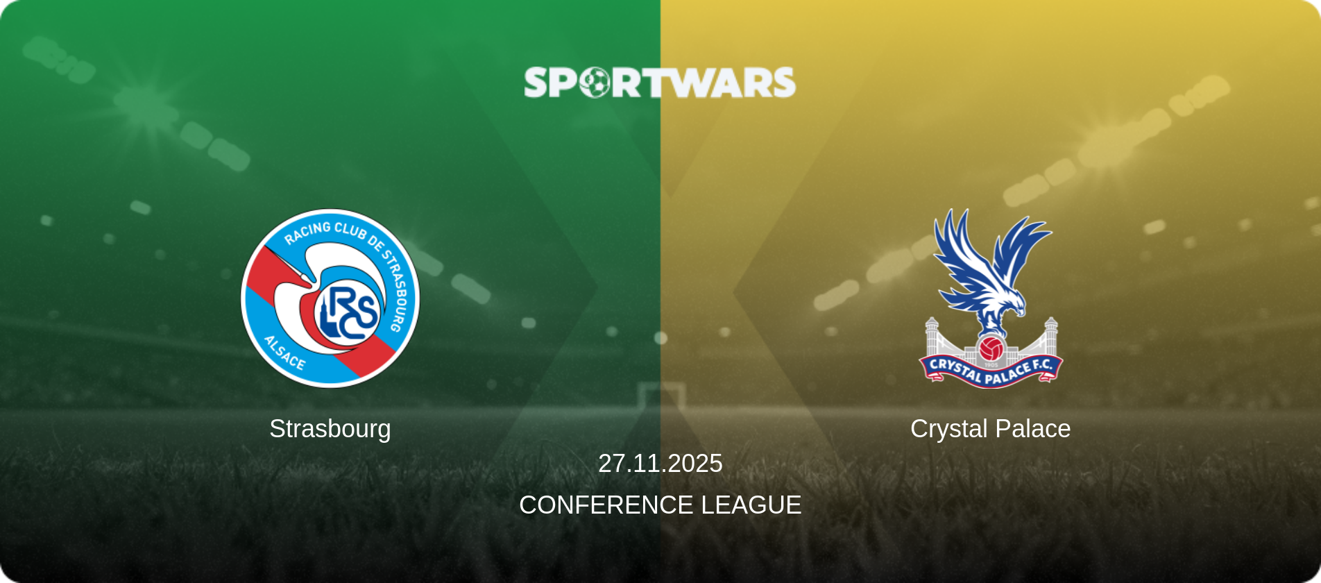 Strasbourg — Crystal Palace, 27.11.2025 — Conference League (match preview)