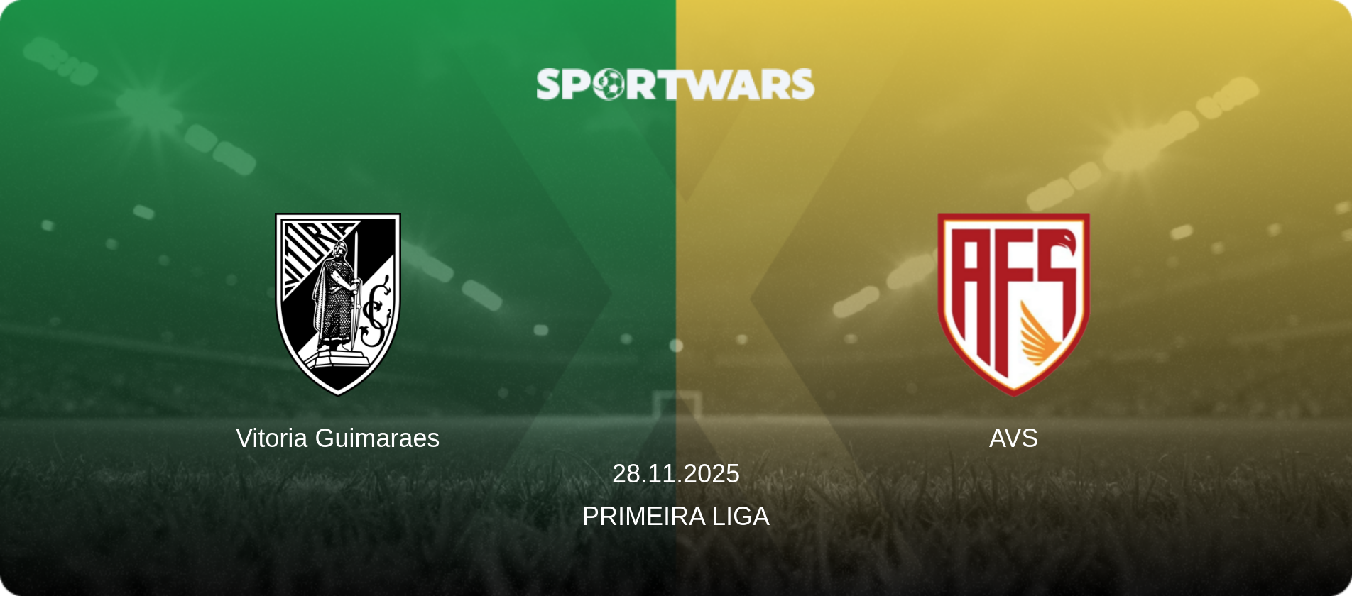 Vitoria Guimaraes — AVS, 28.11.2025 — Primeira Liga (match preview)