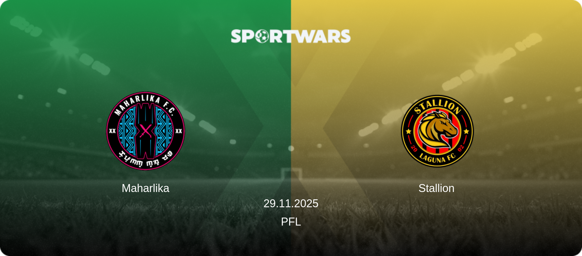 Maharlika — Stallion, 29.11.2025 — PFL (match preview)