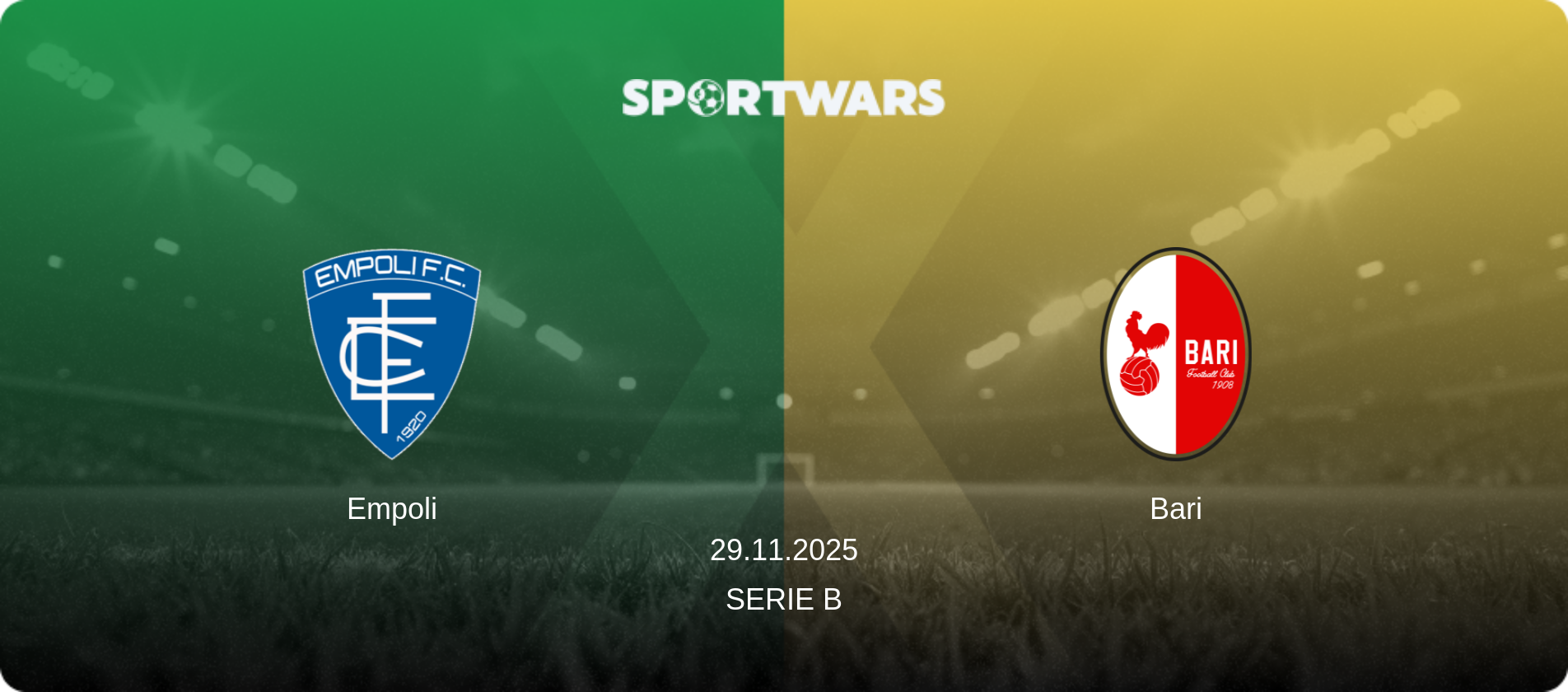 Empoli — Bari, 29.11.2025 — Serie B (match preview)