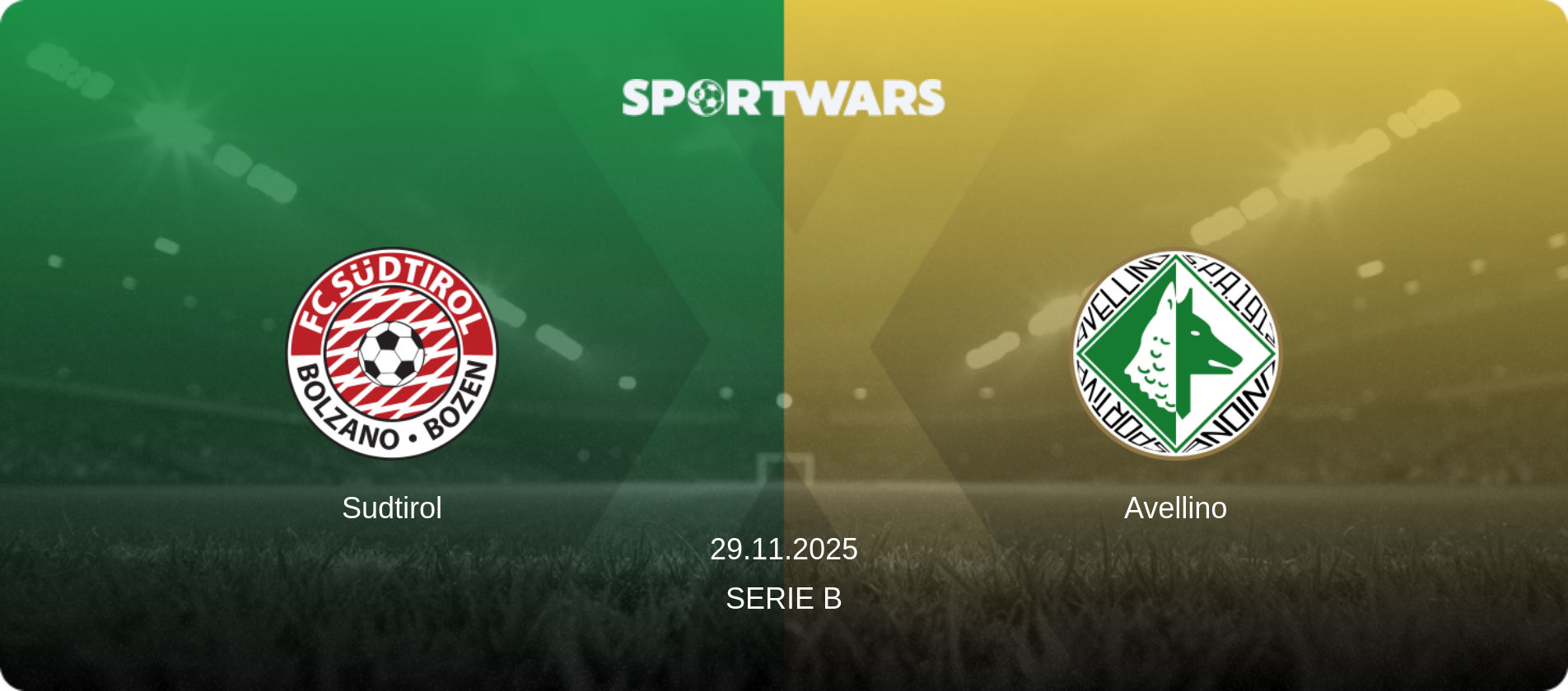 Sudtirol — Avellino, 29.11.2025 — Serie B (match preview)