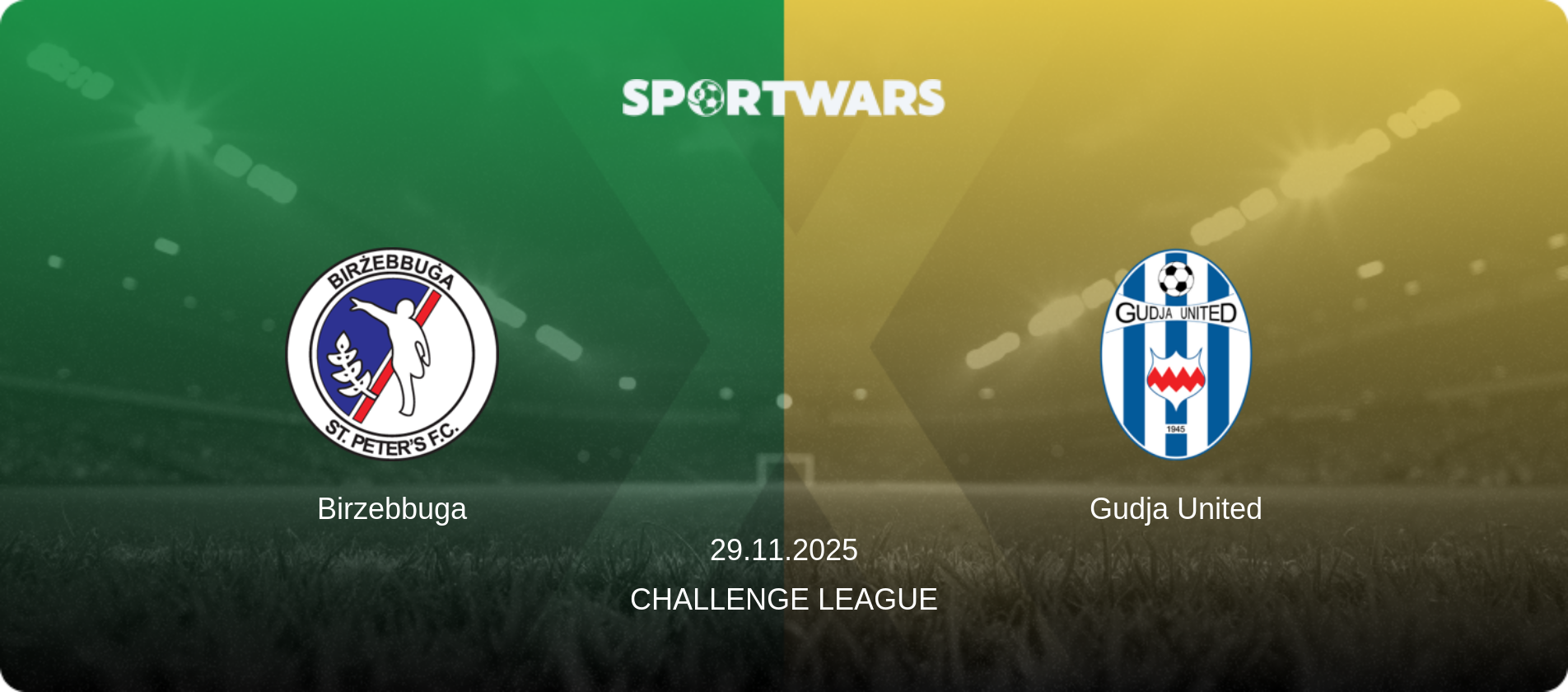 Birzebbuga — Gudja United, 29.11.2025 — Challenge League (match preview)