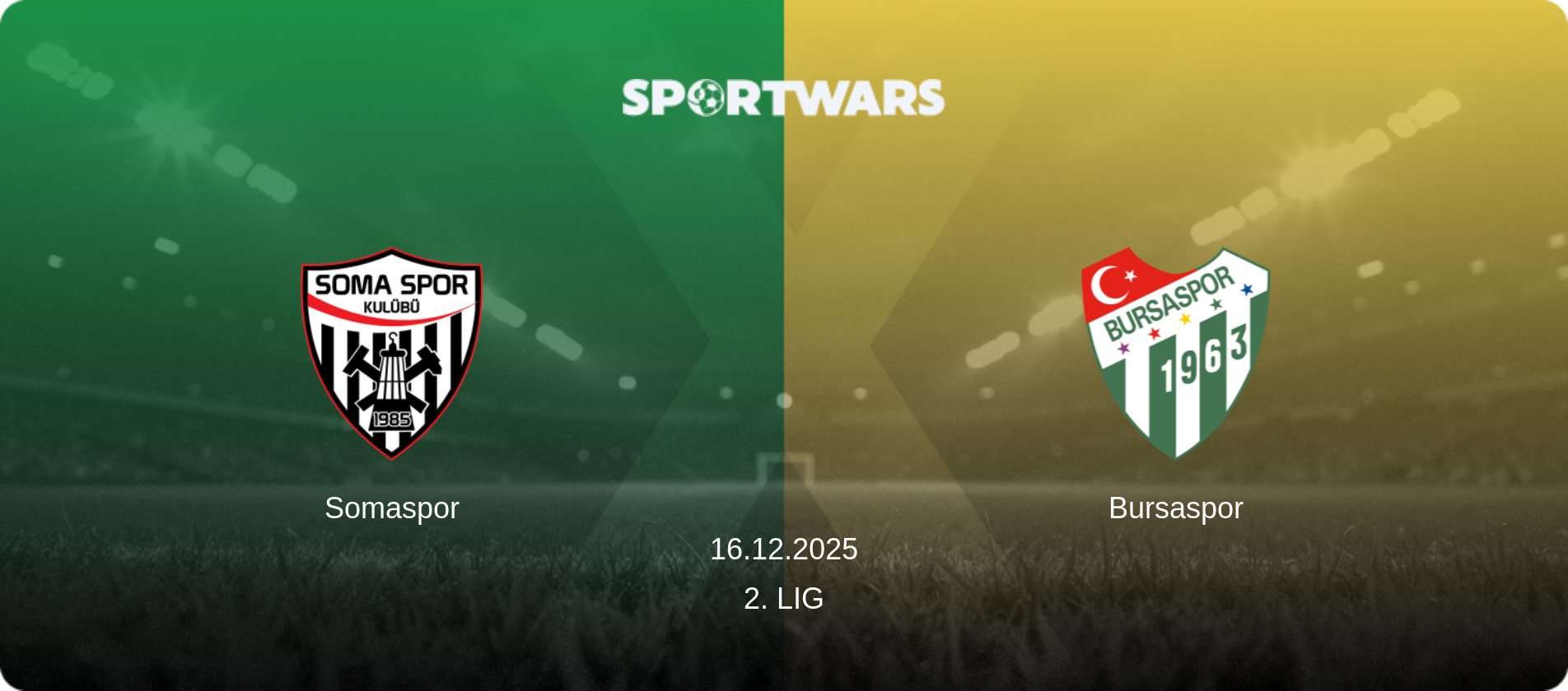 Somaspor — Bursaspor, 16.12.2025 — 2. Lig (match preview)