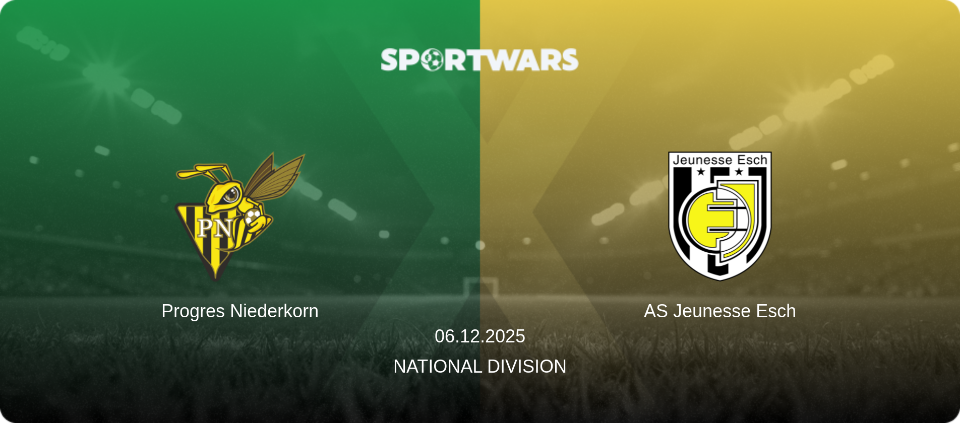 Progres Niederkorn — AS Jeunesse Esch, 06.12.2025 — National Division (match preview)