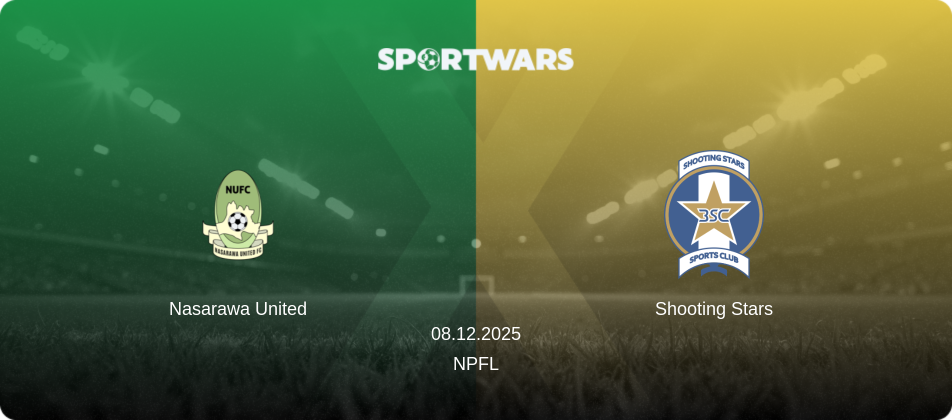 Nasarawa United — Shooting Stars, 08.12.2025 — NPFL (match preview)