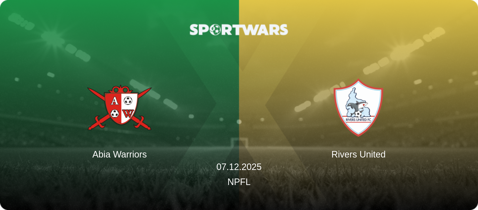 Abia Warriors — Rivers United, 07.12.2025 — NPFL (match preview)