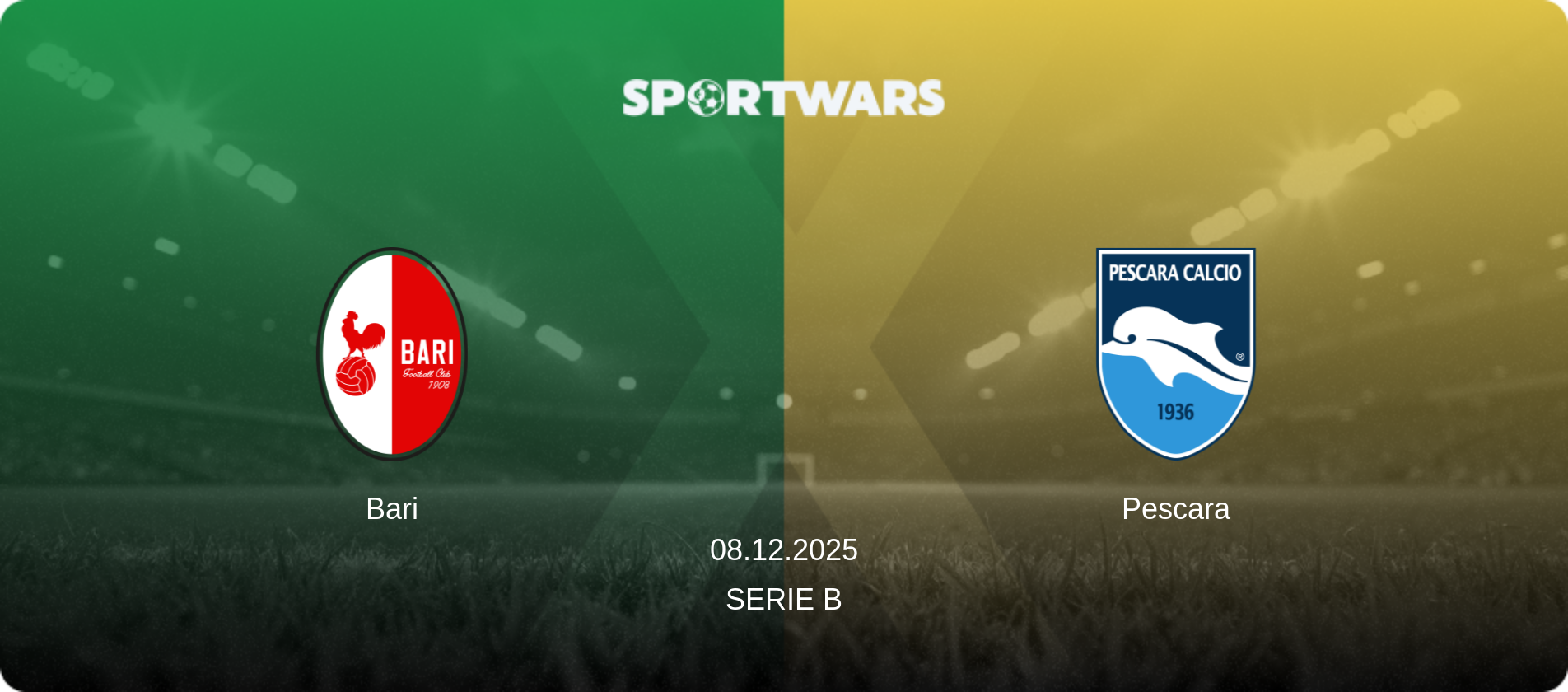 Bari — Pescara, 08.12.2025 — Serie B (match preview)