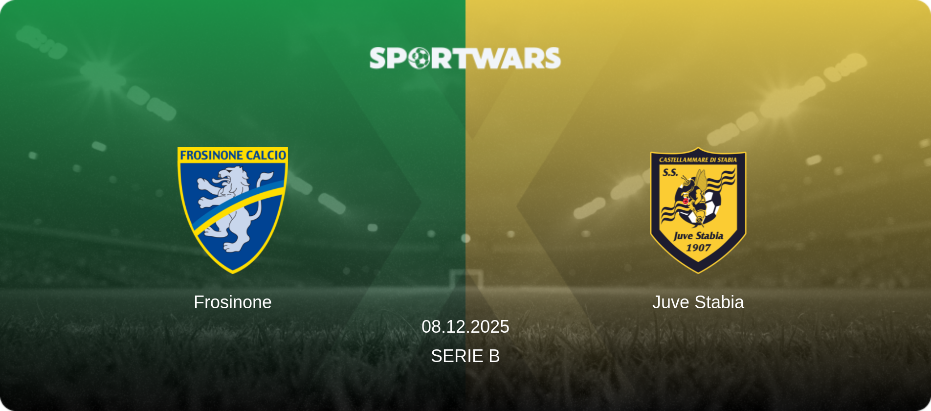 Frosinone — Juve Stabia, 08.12.2025 — Serie B (match preview)