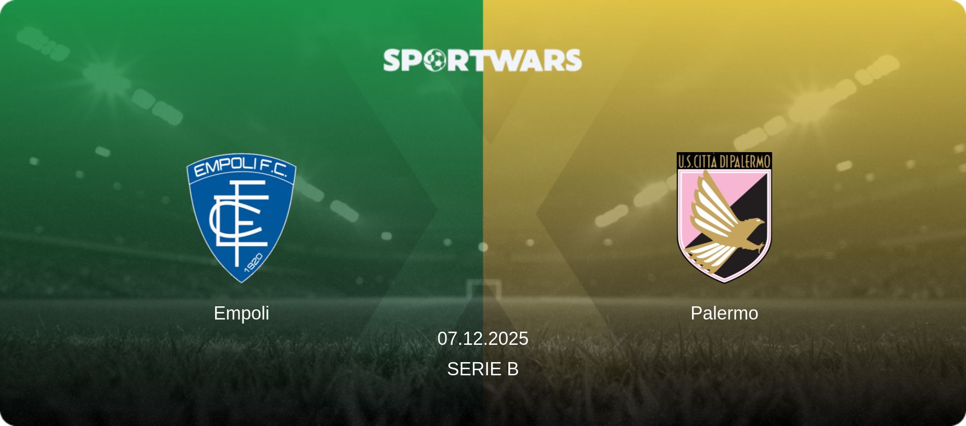 Empoli — Palermo, 07.12.2025 — Serie B (match preview)