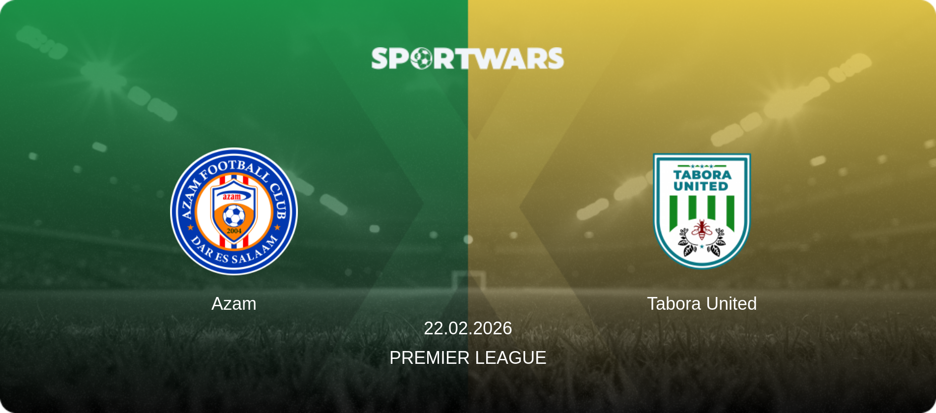 Azam — Tabora United, 22.02.2026 — Premier League (match preview)