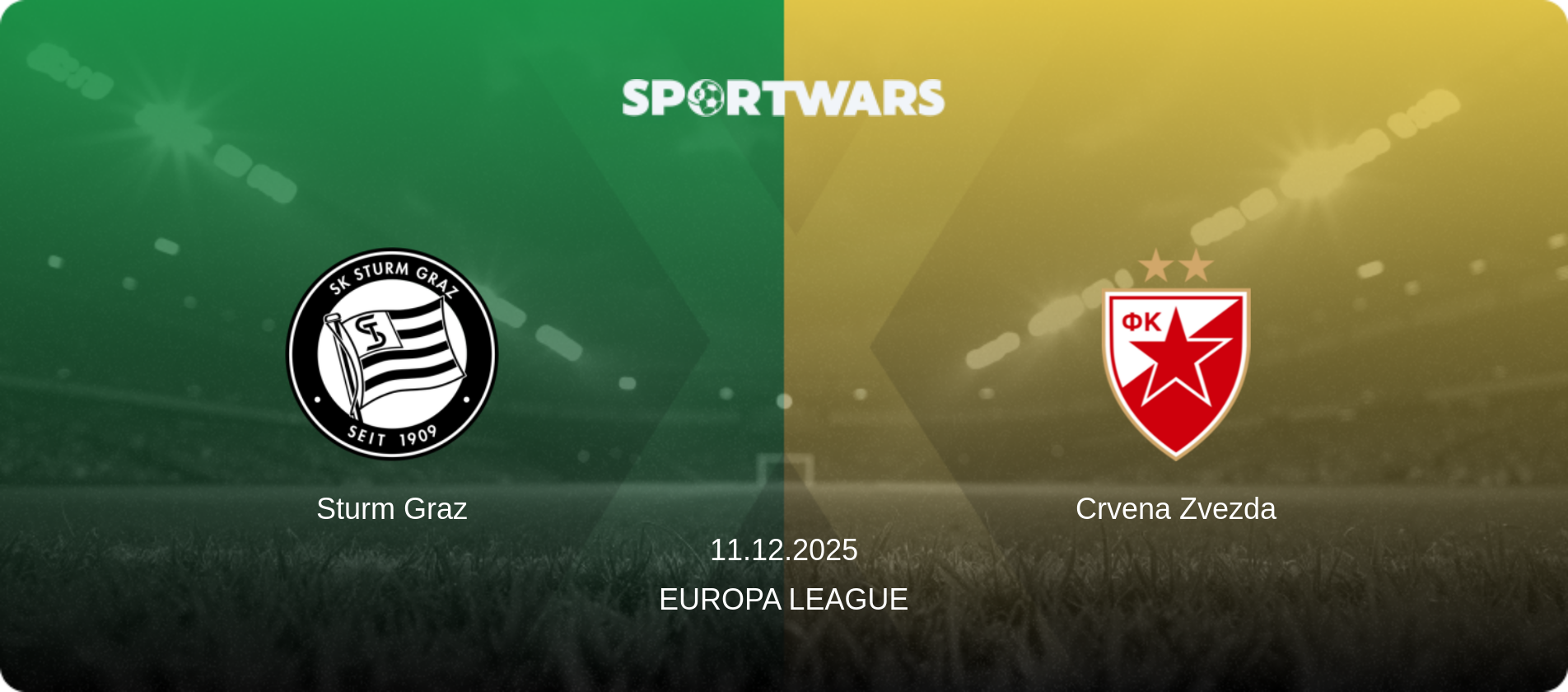Sturm Graz — Crvena Zvezda, 11.12.2025 — Europa League (match preview)