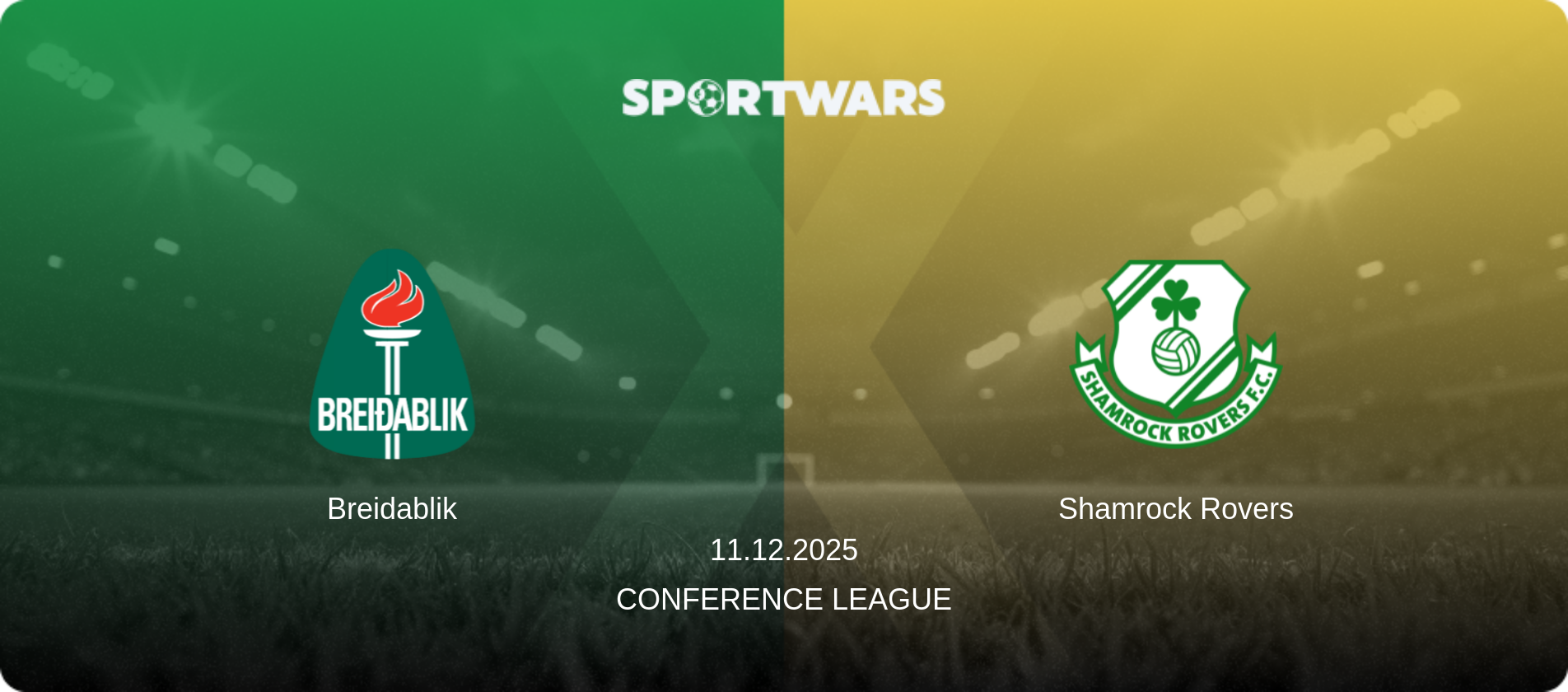 Breidablik — Shamrock Rovers, 11.12.2025 — Conference League (match preview)