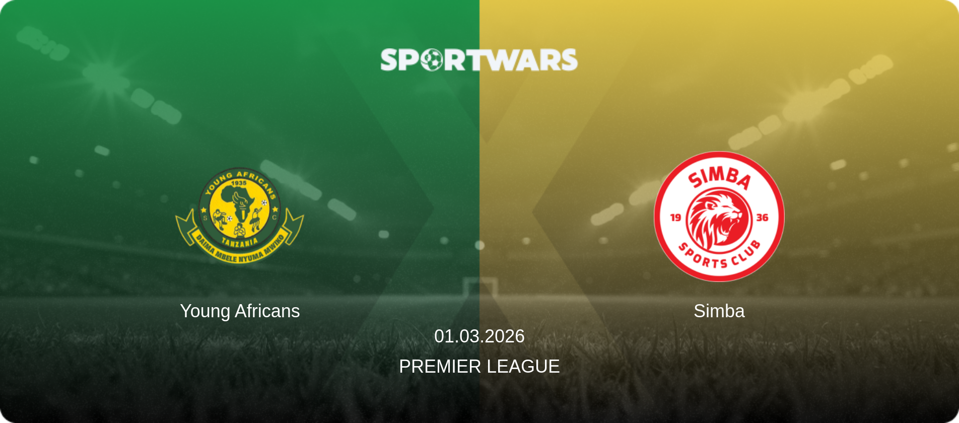 Young Africans — Simba, 01.03.2026 — Premier League (match preview)