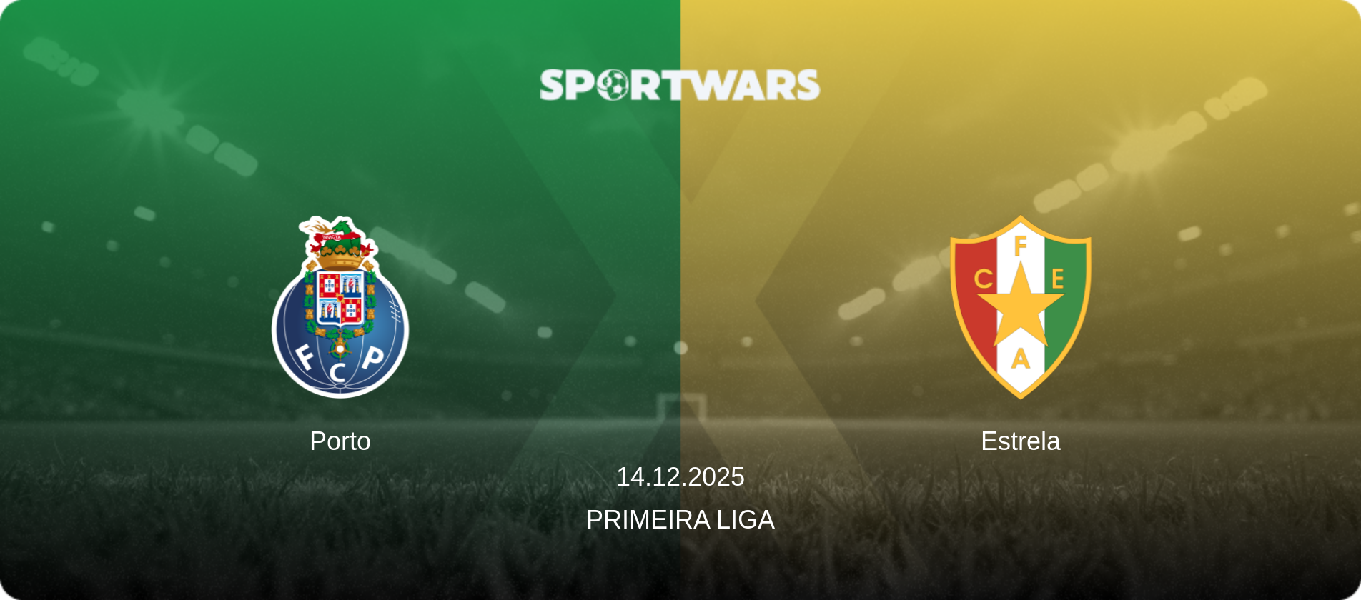 Porto — Estrela, 14.12.2025 — Primeira Liga (match preview)