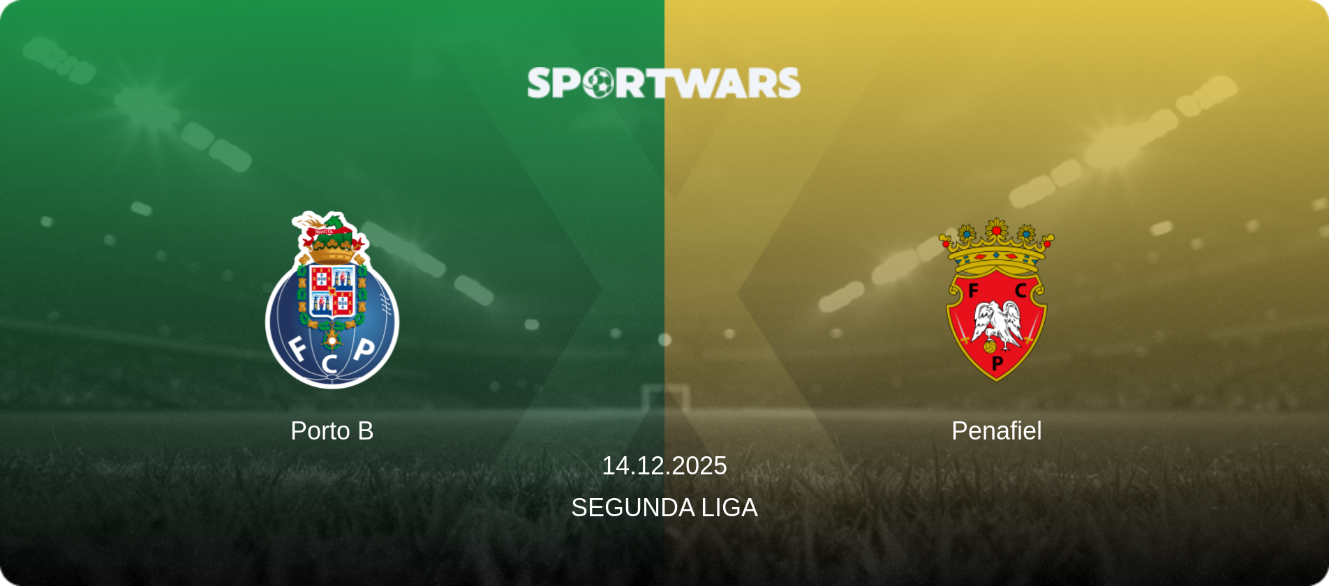 Porto B — Penafiel, 14.12.2025 — Segunda Liga (match preview)