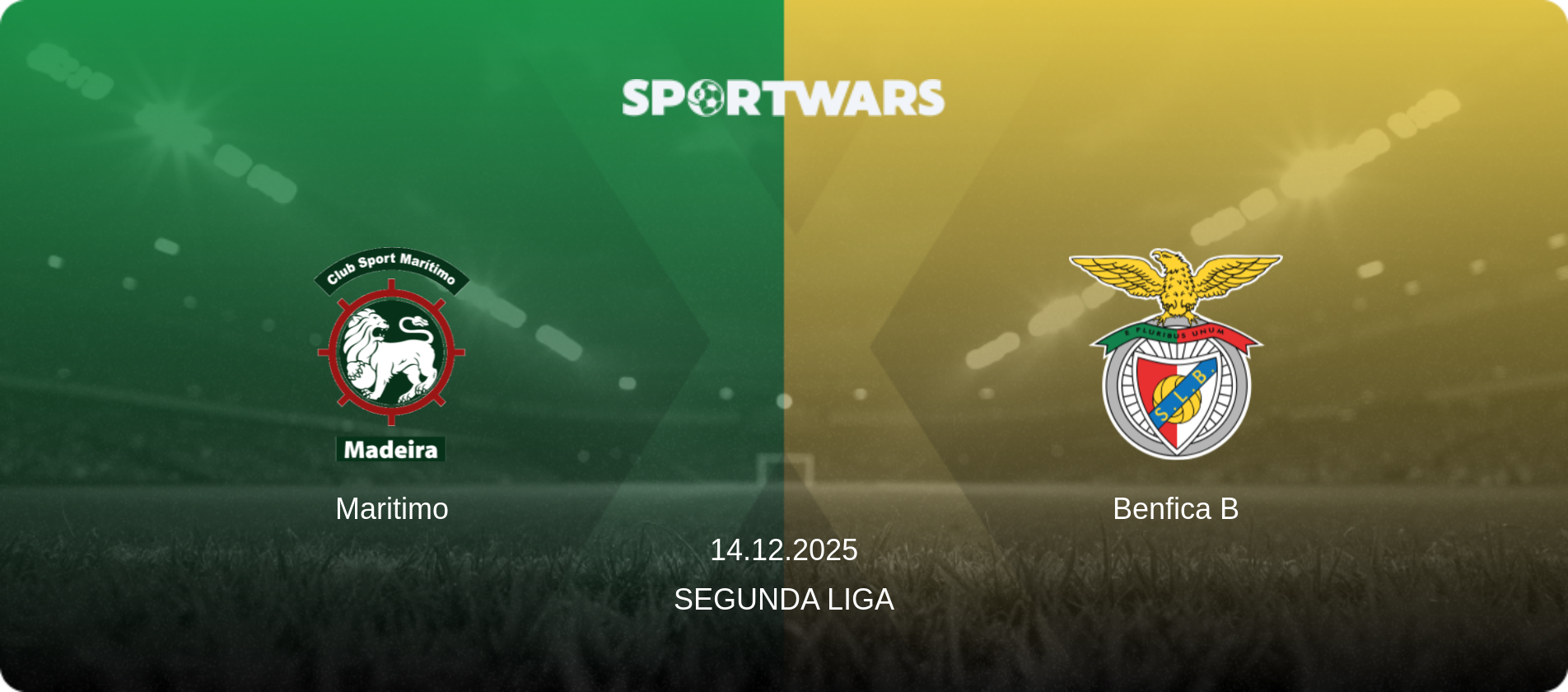 Maritimo — Benfica B, 14.12.2025 — Segunda Liga (match preview)