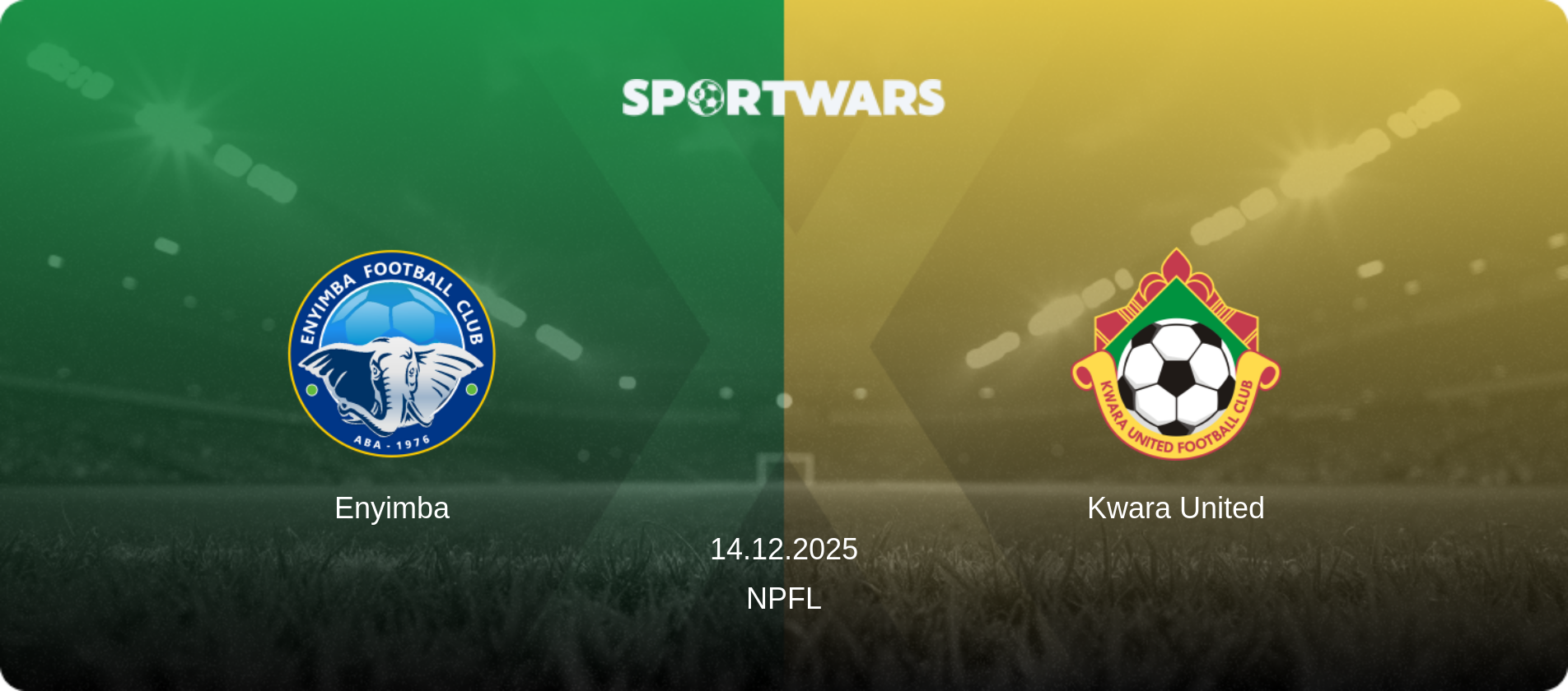 Enyimba — Kwara United, 14.12.2025 — NPFL (match preview)