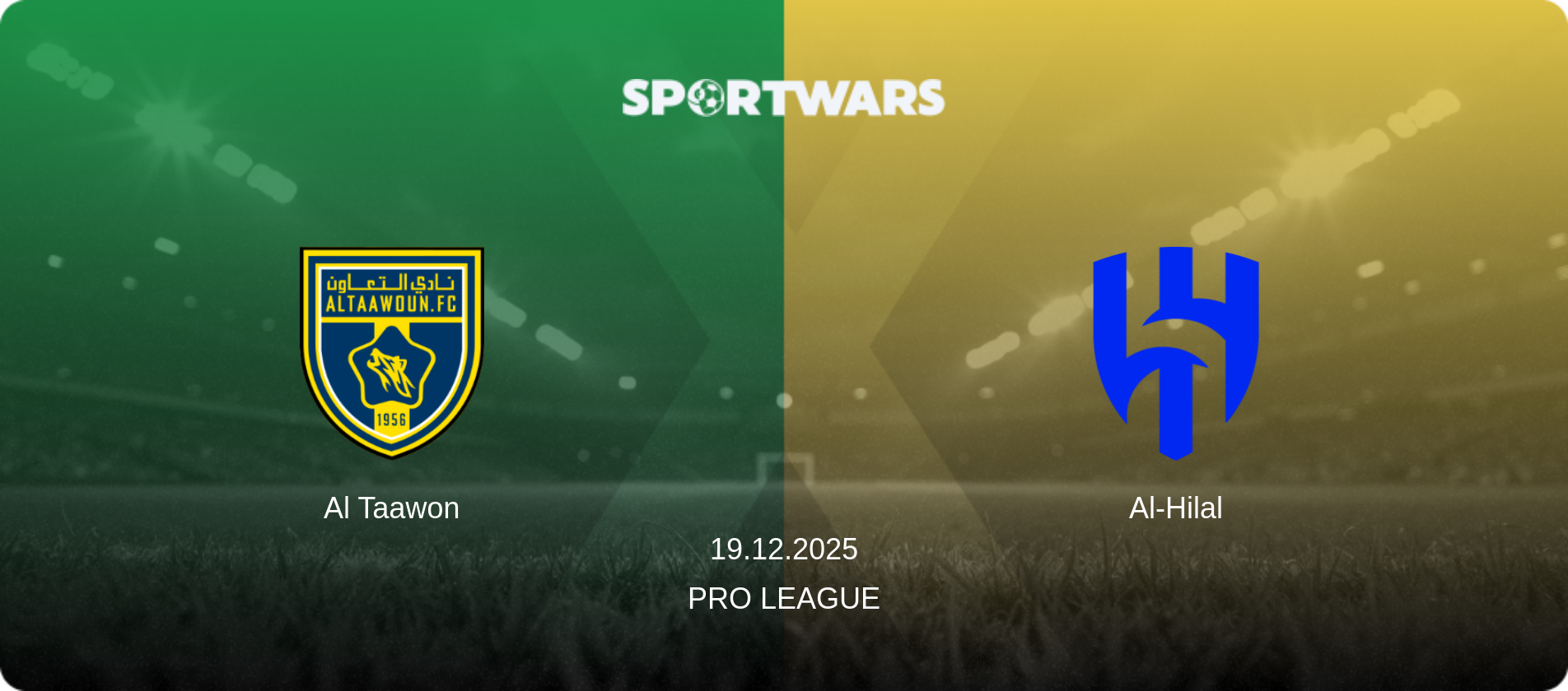 Al Taawon — Al-Hilal, 19.12.2025 — Pro League (match preview)