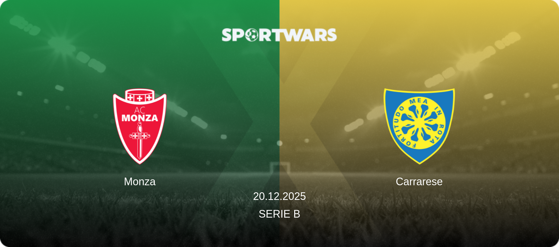 Monza — Carrarese, 20.12.2025 — Serie B (match preview)