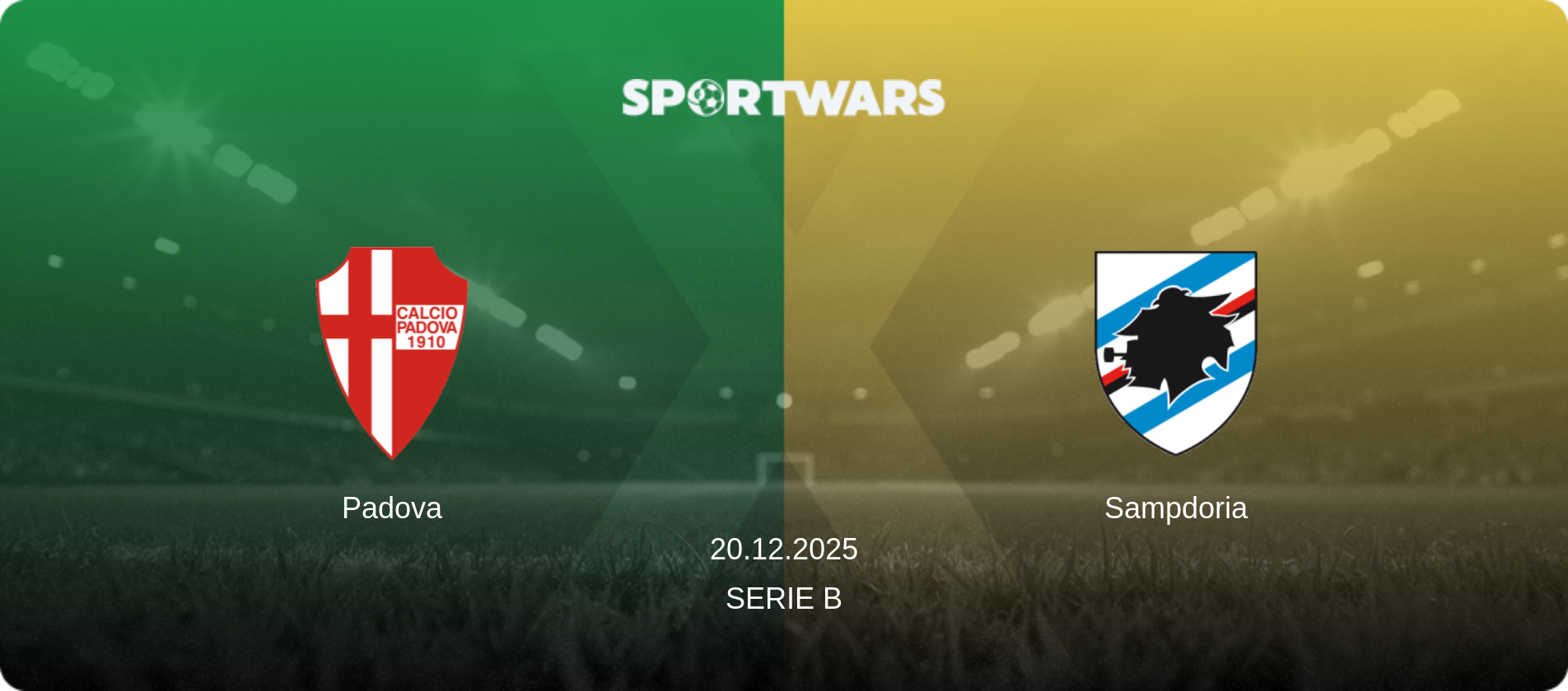 Padova — Sampdoria, 20.12.2025 — Serie B (match preview)