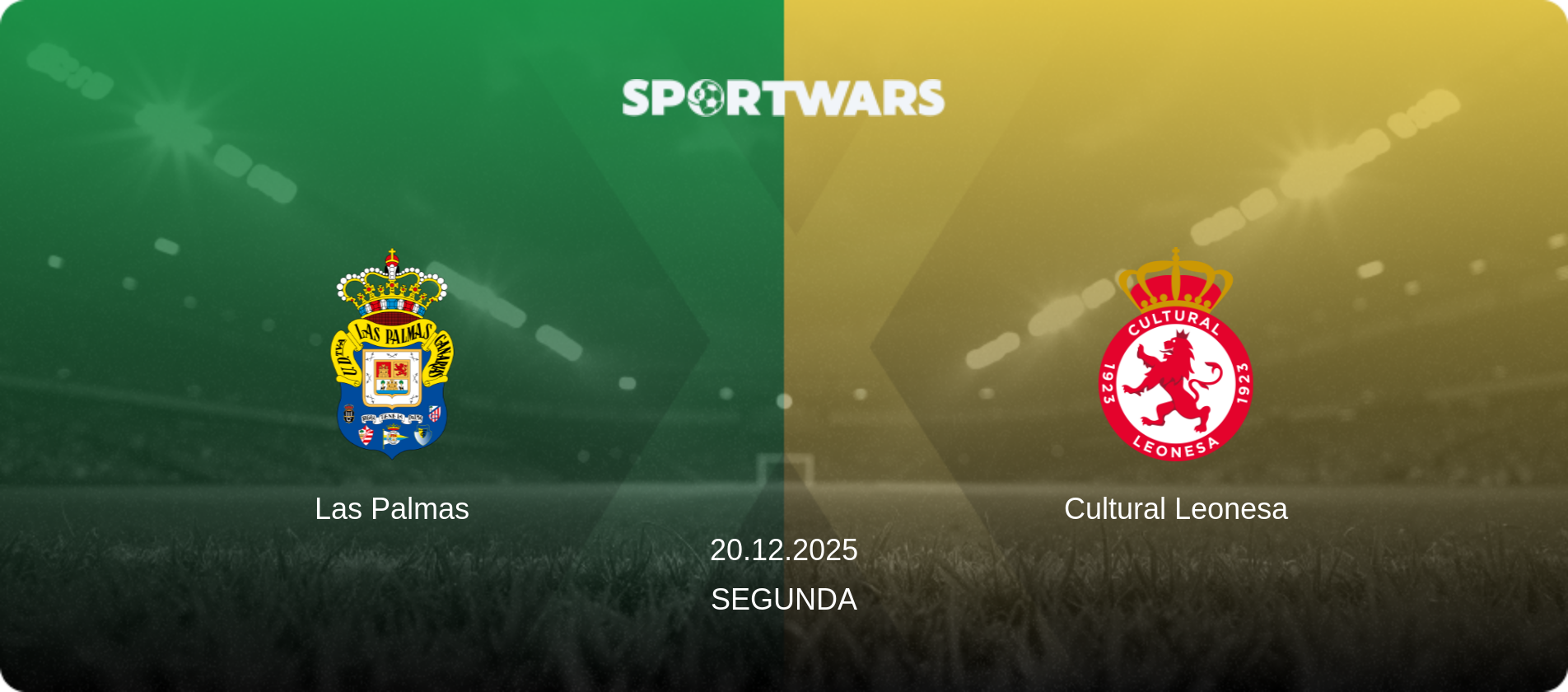 Las Palmas — Cultural Leonesa, 20.12.2025 — Segunda (match preview)