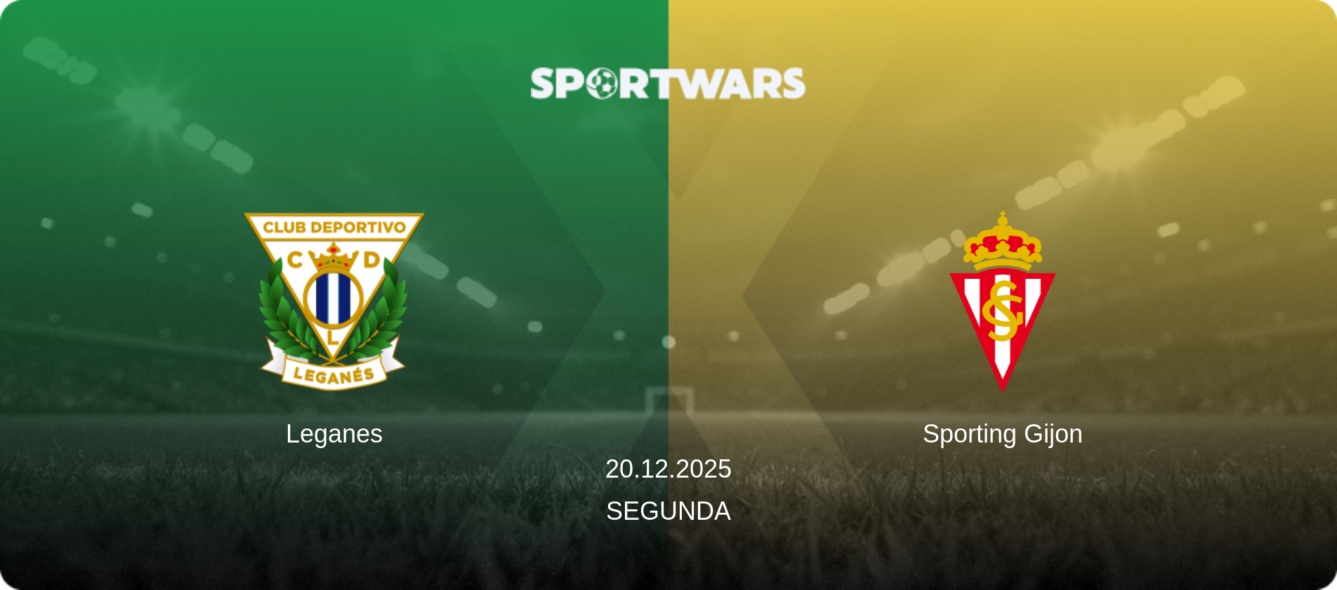 Leganes — Sporting Gijon, 20.12.2025 — Segunda (match preview)