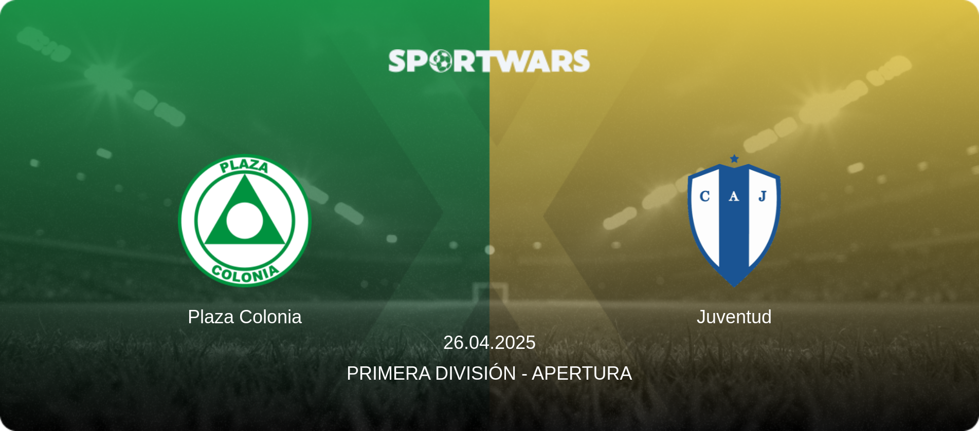 Plaza Colonia — Juventud, 26.04.2025 — Primera División - Apertura (match preview)