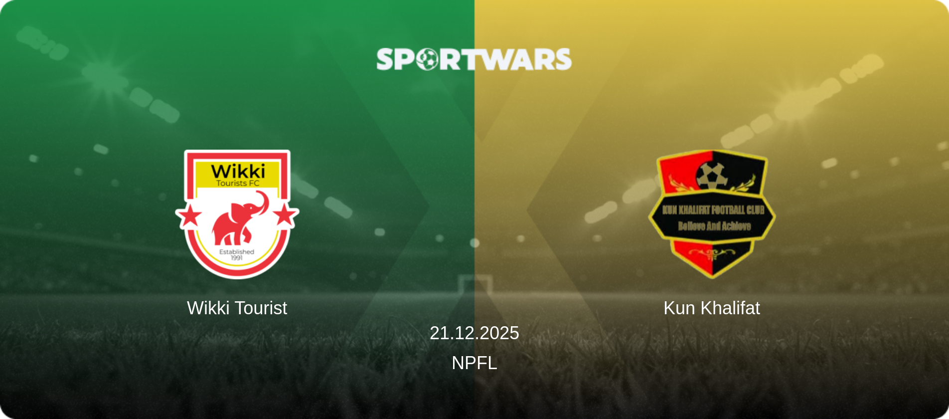 Wikki Tourist — Kun Khalifat, 21.12.2025 — NPFL (match preview)