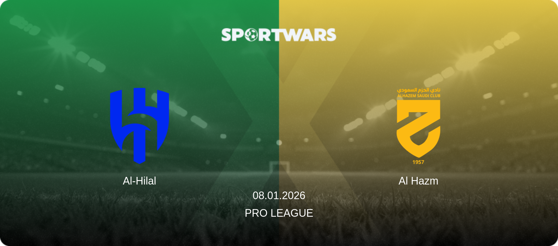 Al-Hilal — Al Hazm, 08.01.2026 — Pro League (match preview)
