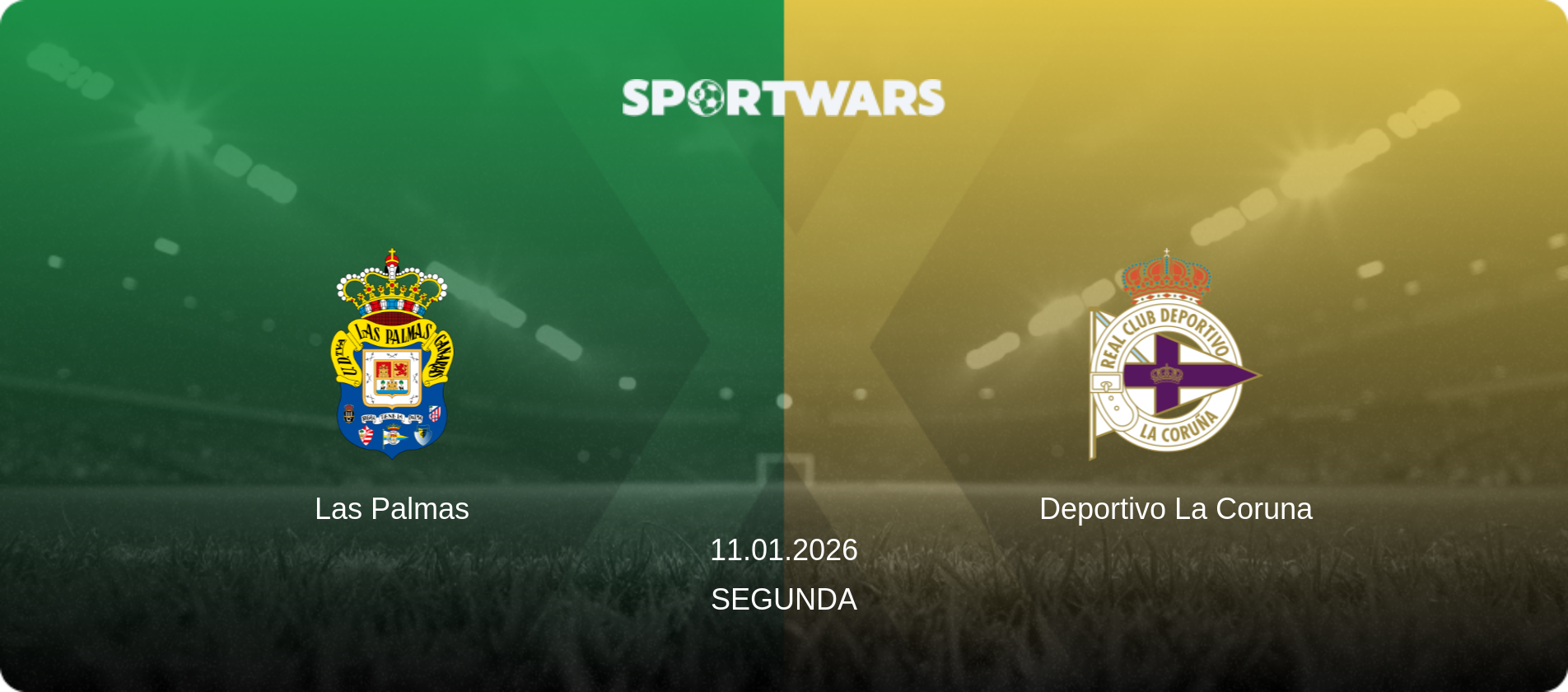 Las Palmas — Deportivo La Coruna, 11.01.2026 — Segunda (match preview)